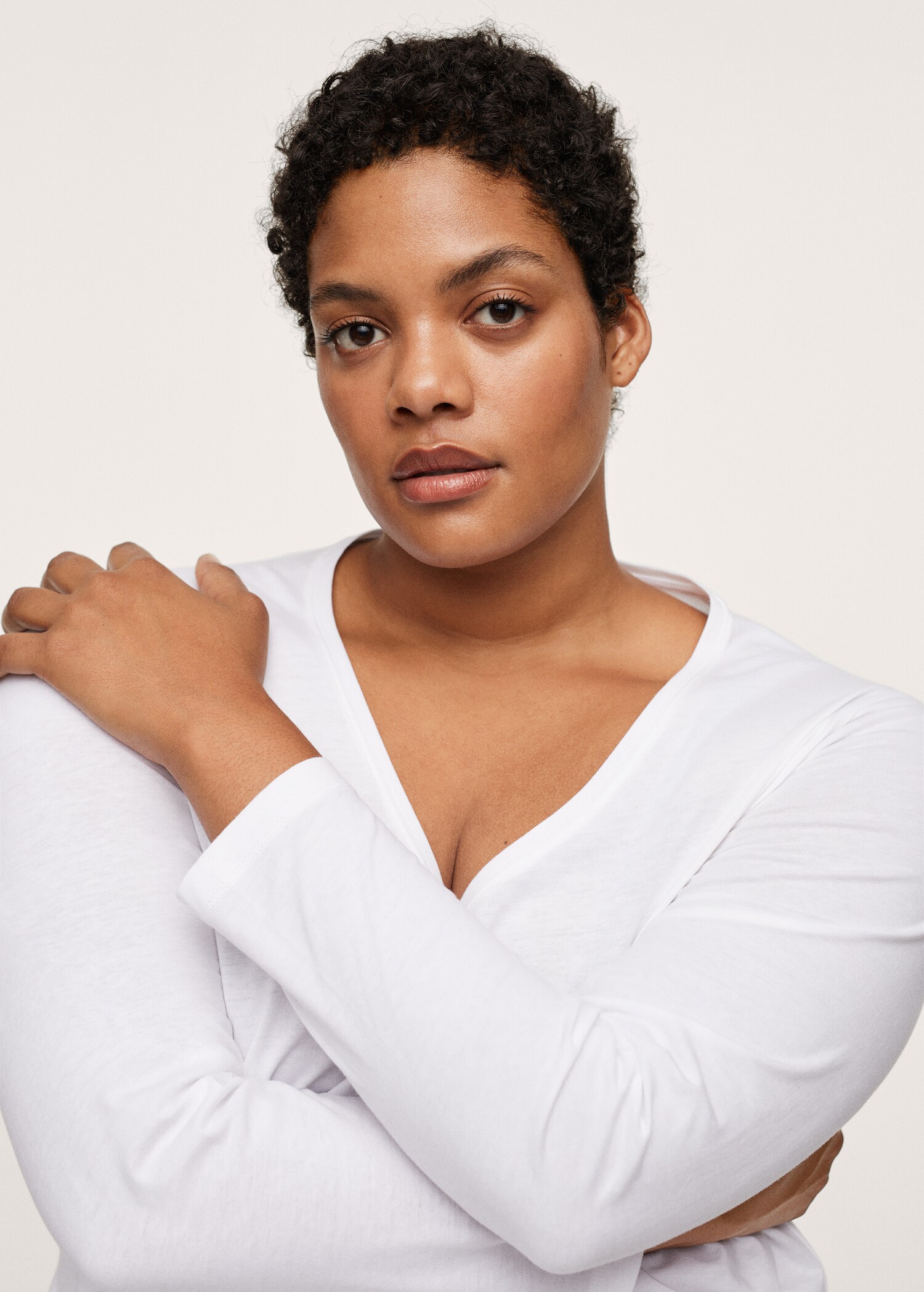 Long sleeve cotton t-shirt - Details of the article 2