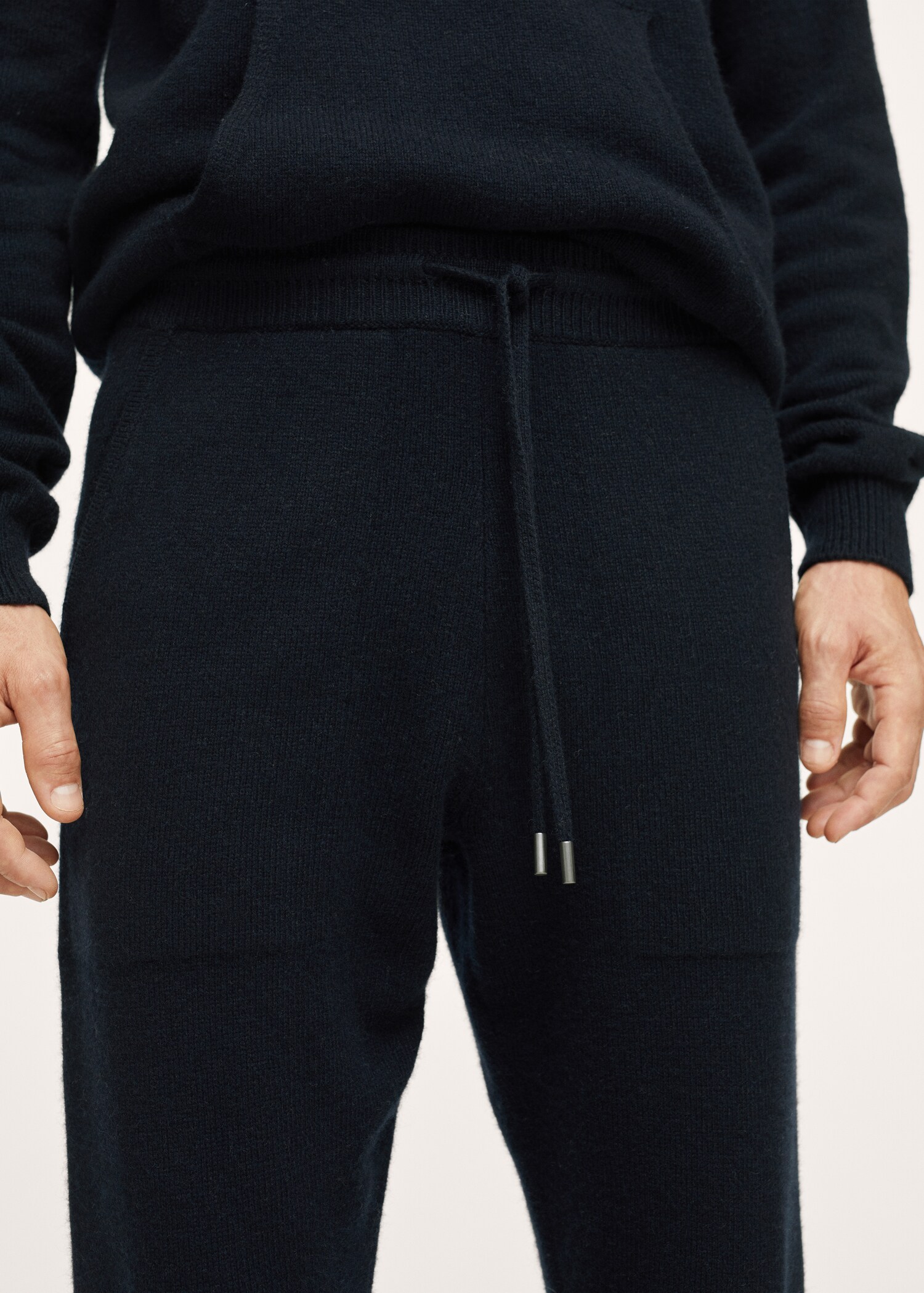 Pantalón jogger punto lana cashmere - Detalle del artículo 2