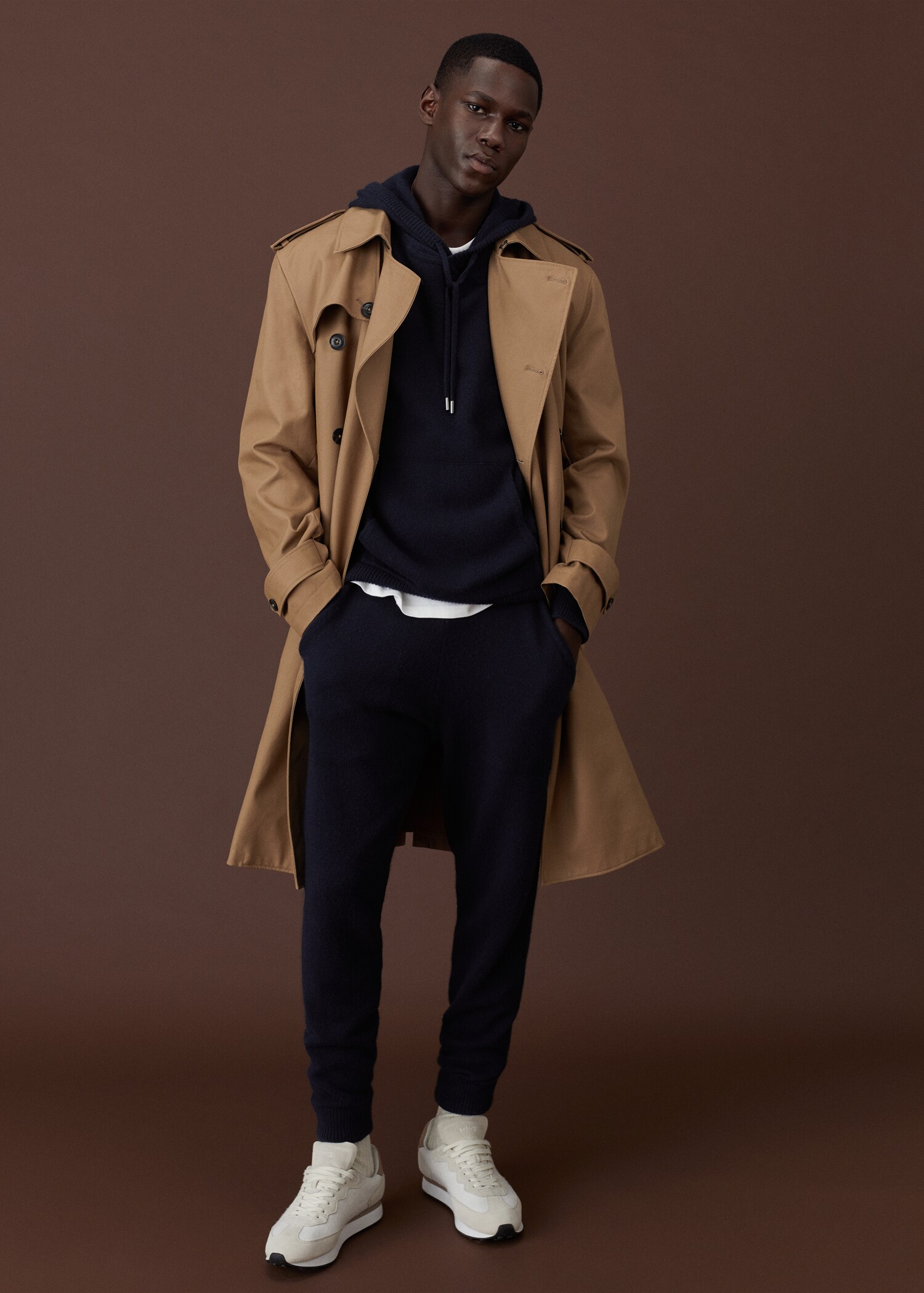 Pantalón jogger punto lana cashmere - Detalle del artículo 5