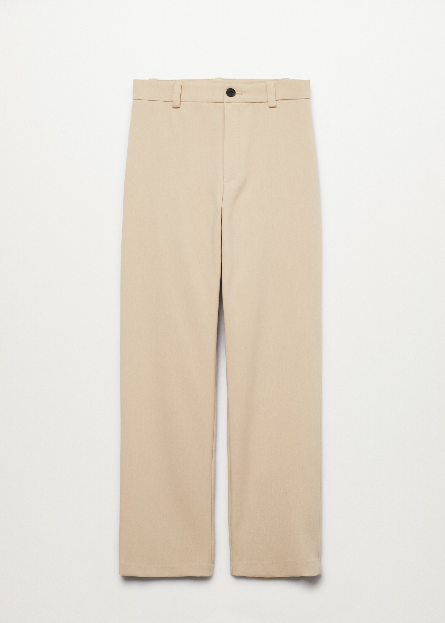 High-waist straight trousers - Article without model