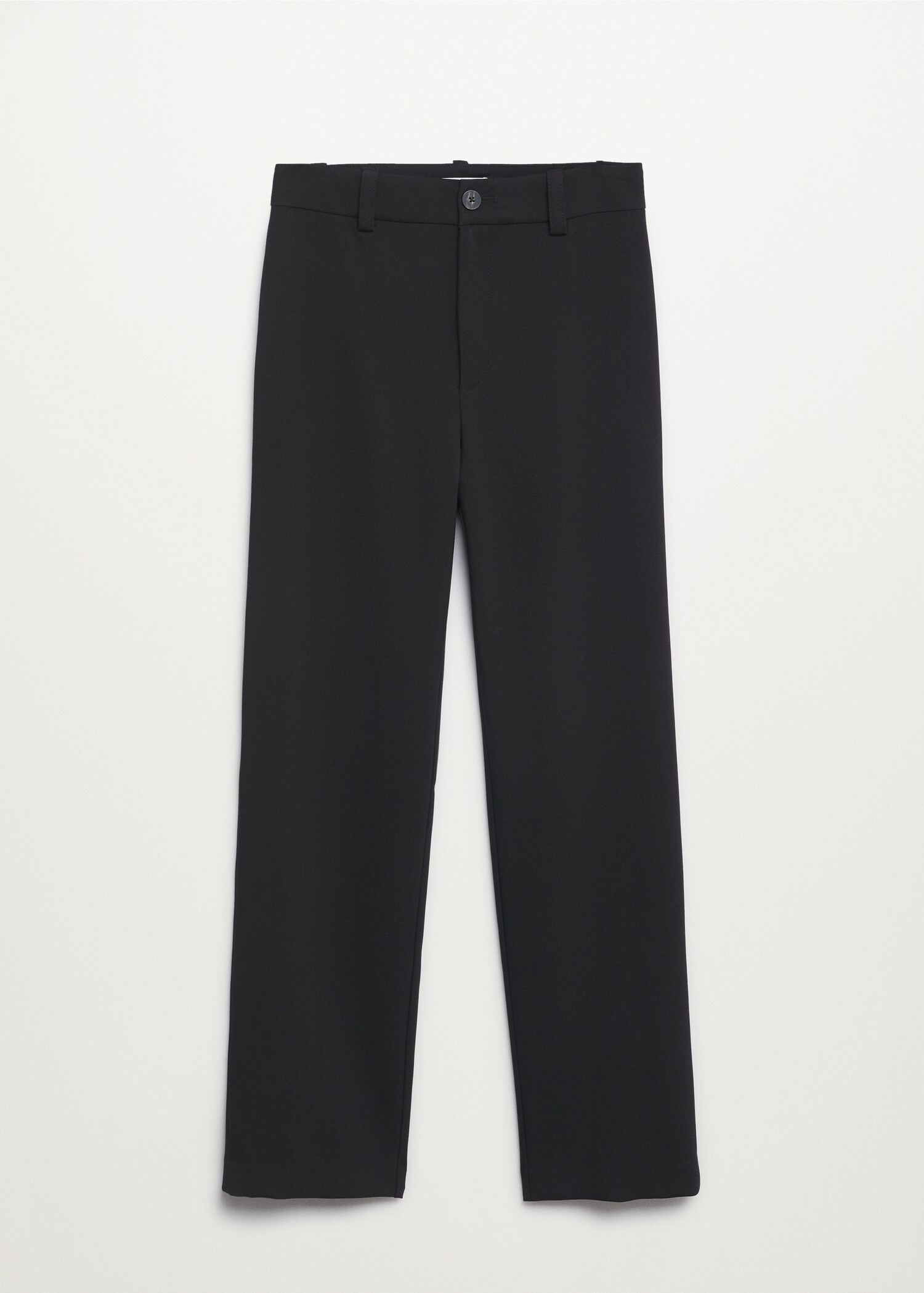 High-waist straight trousers - Article without model