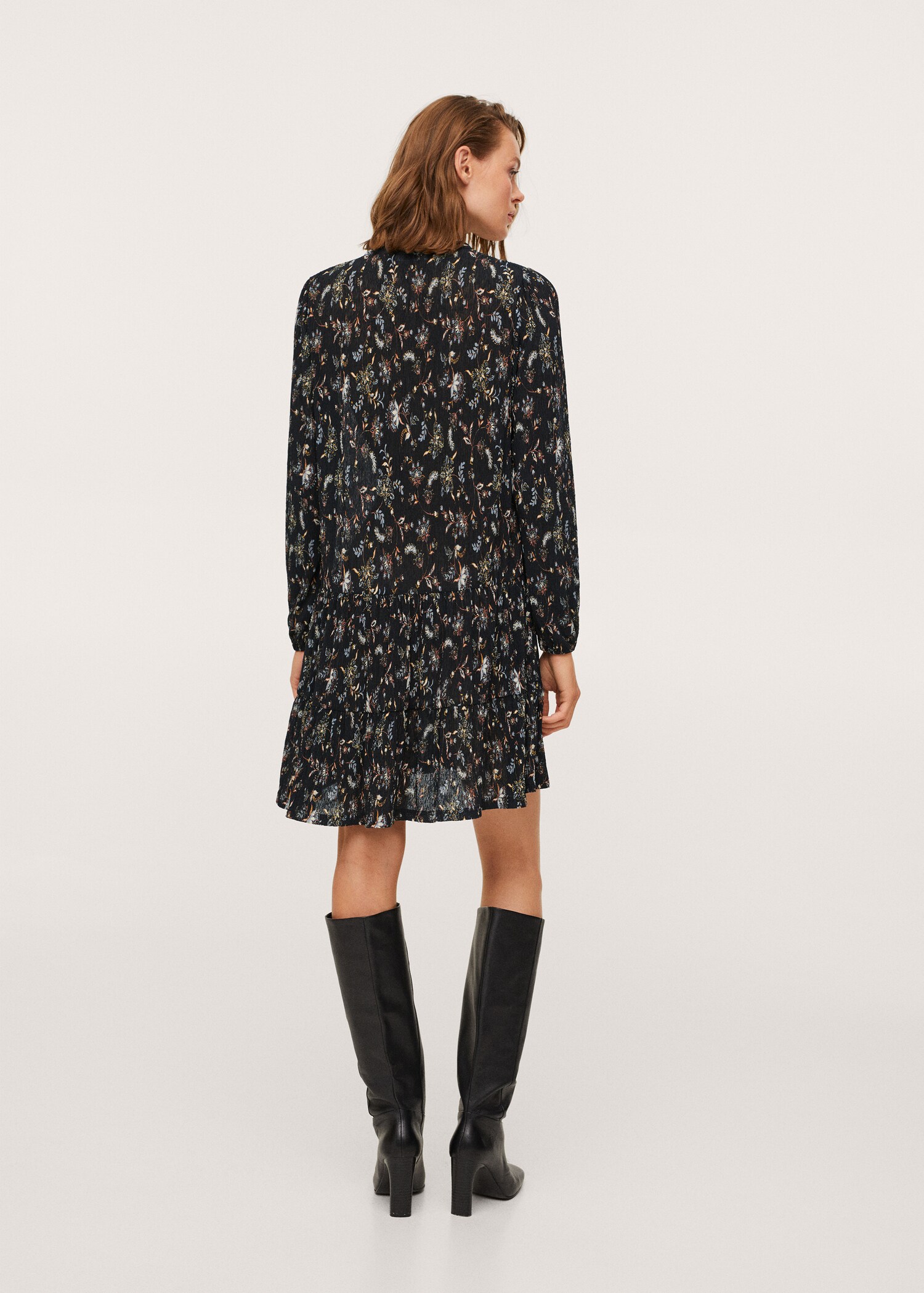 Vestido estampado floral - Reverso del artículo