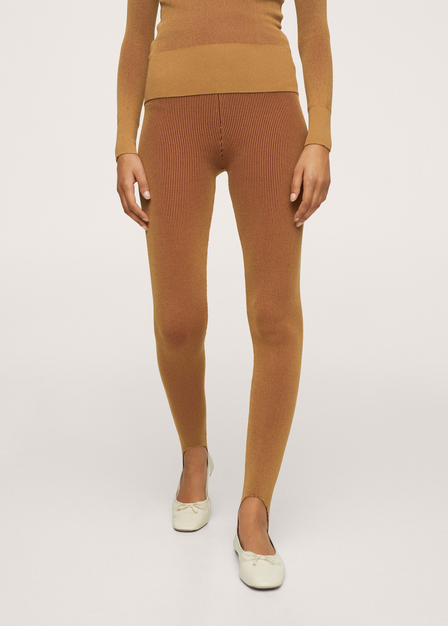 Leggings punto fuseau - Plano medio