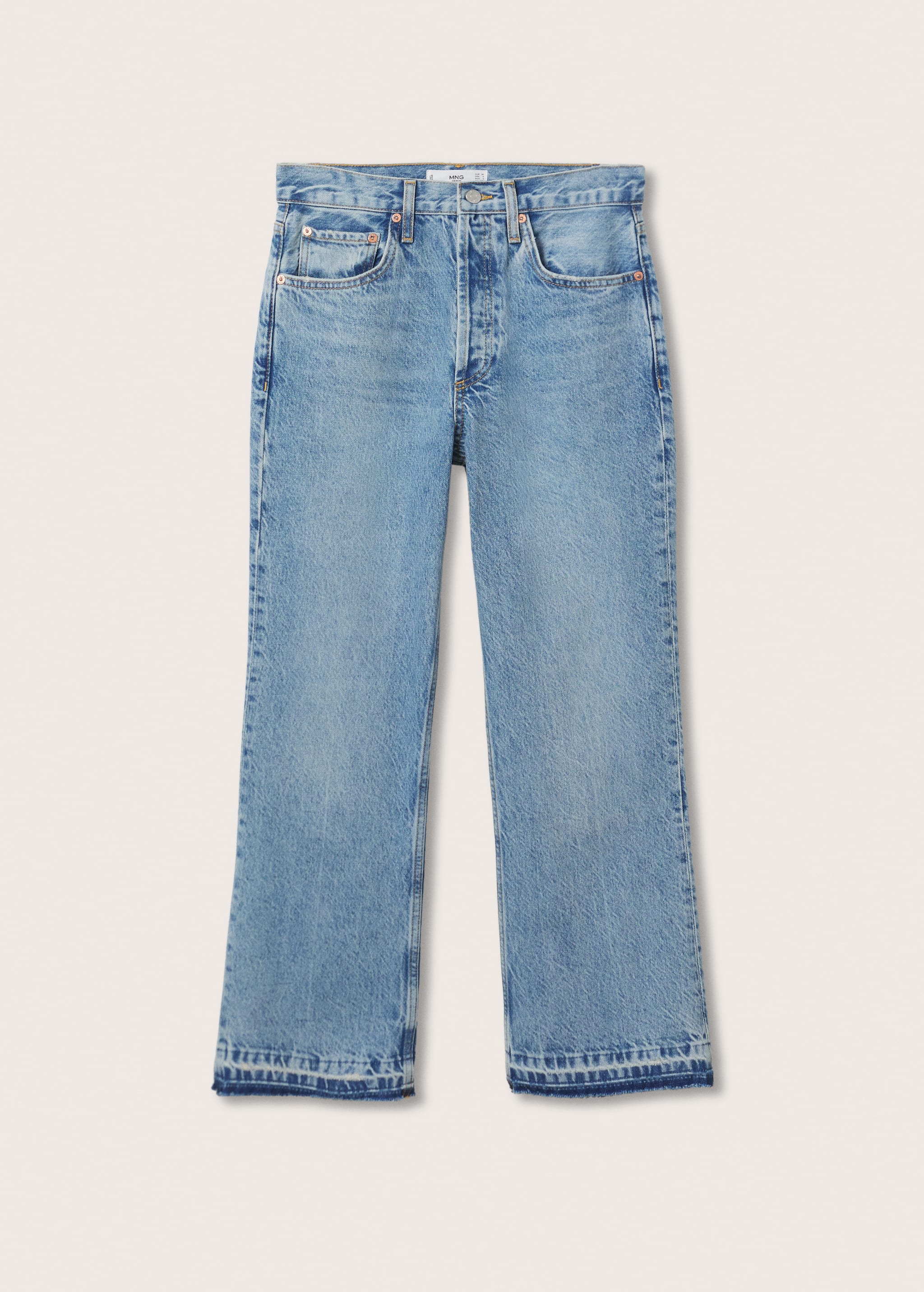 Mid-rise flared jeans - Article without model