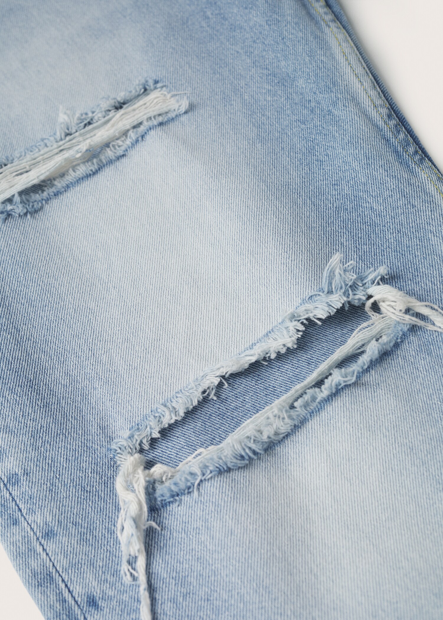 Jeans straight-fit rotos  - Detalle del artículo 8
