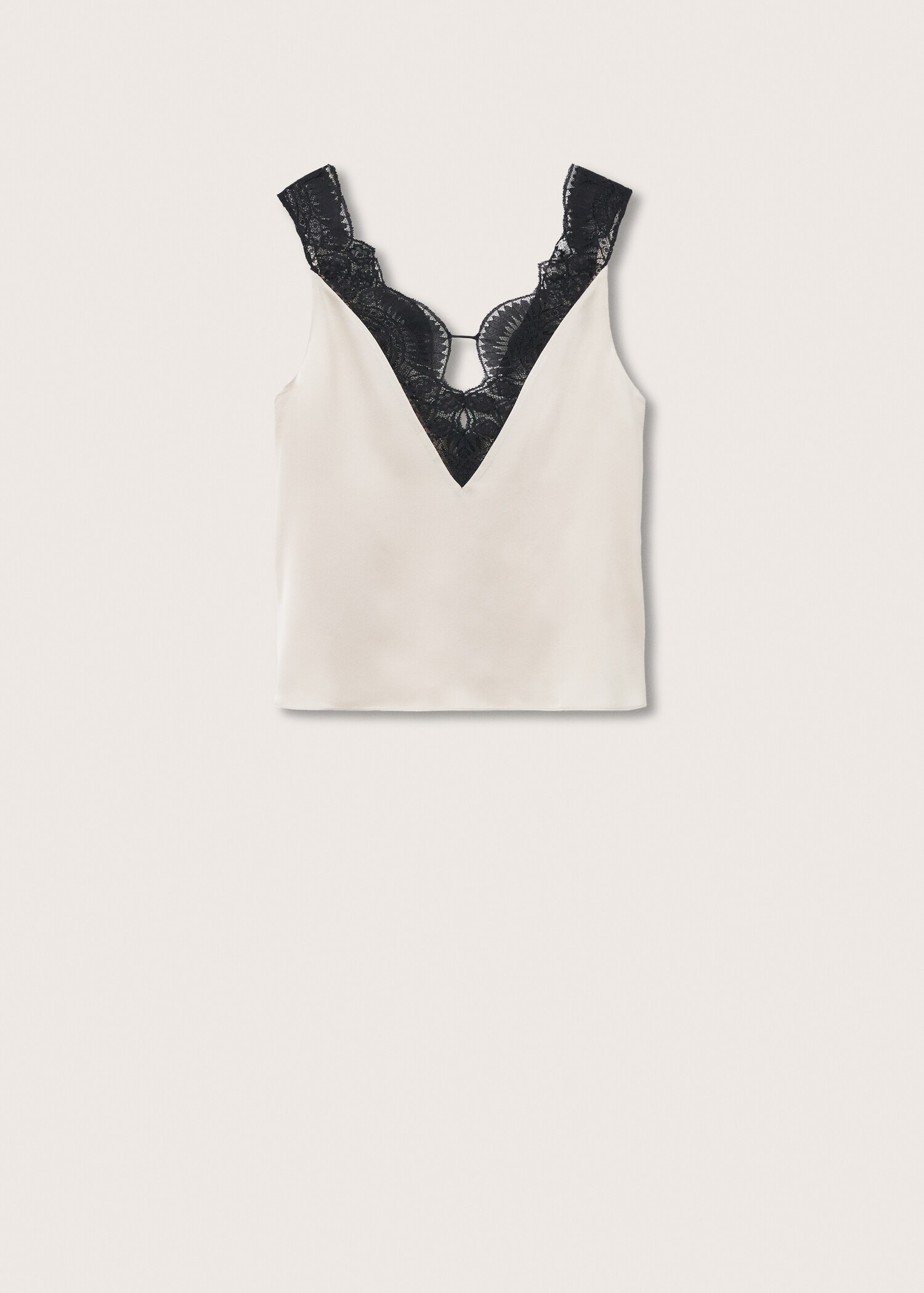 100% silk lingerie top  - Article without model