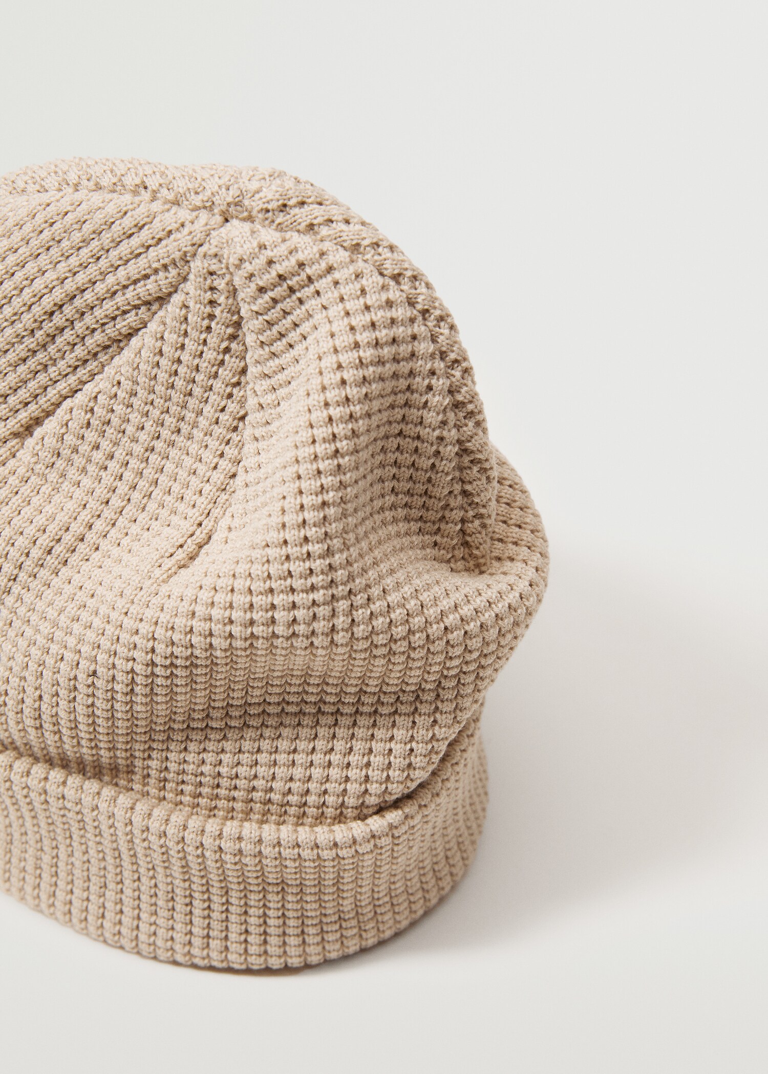 Knit cotton beanie - Details of the article 2