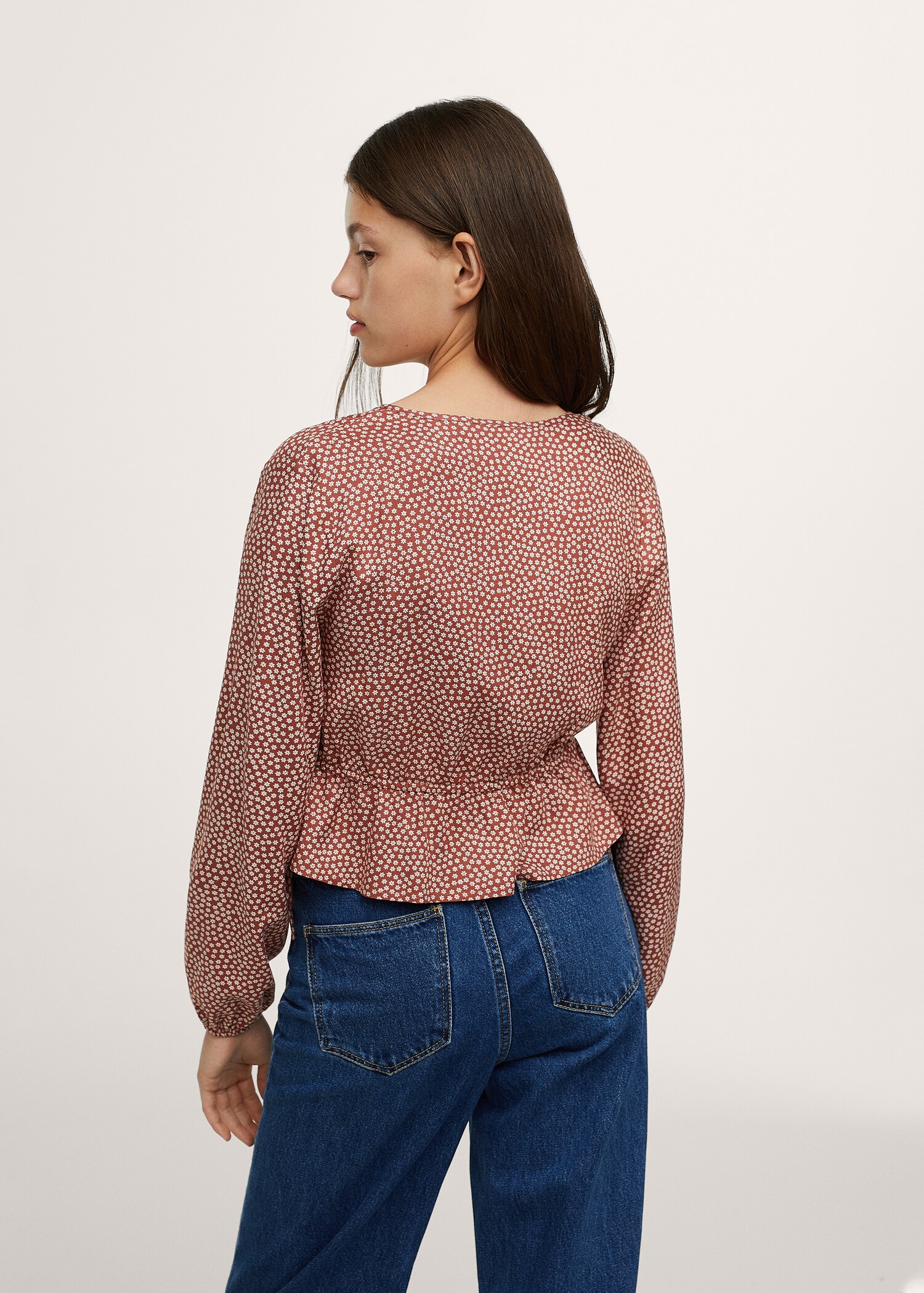 Blusa cruzada flores - Detalle del artículo 2