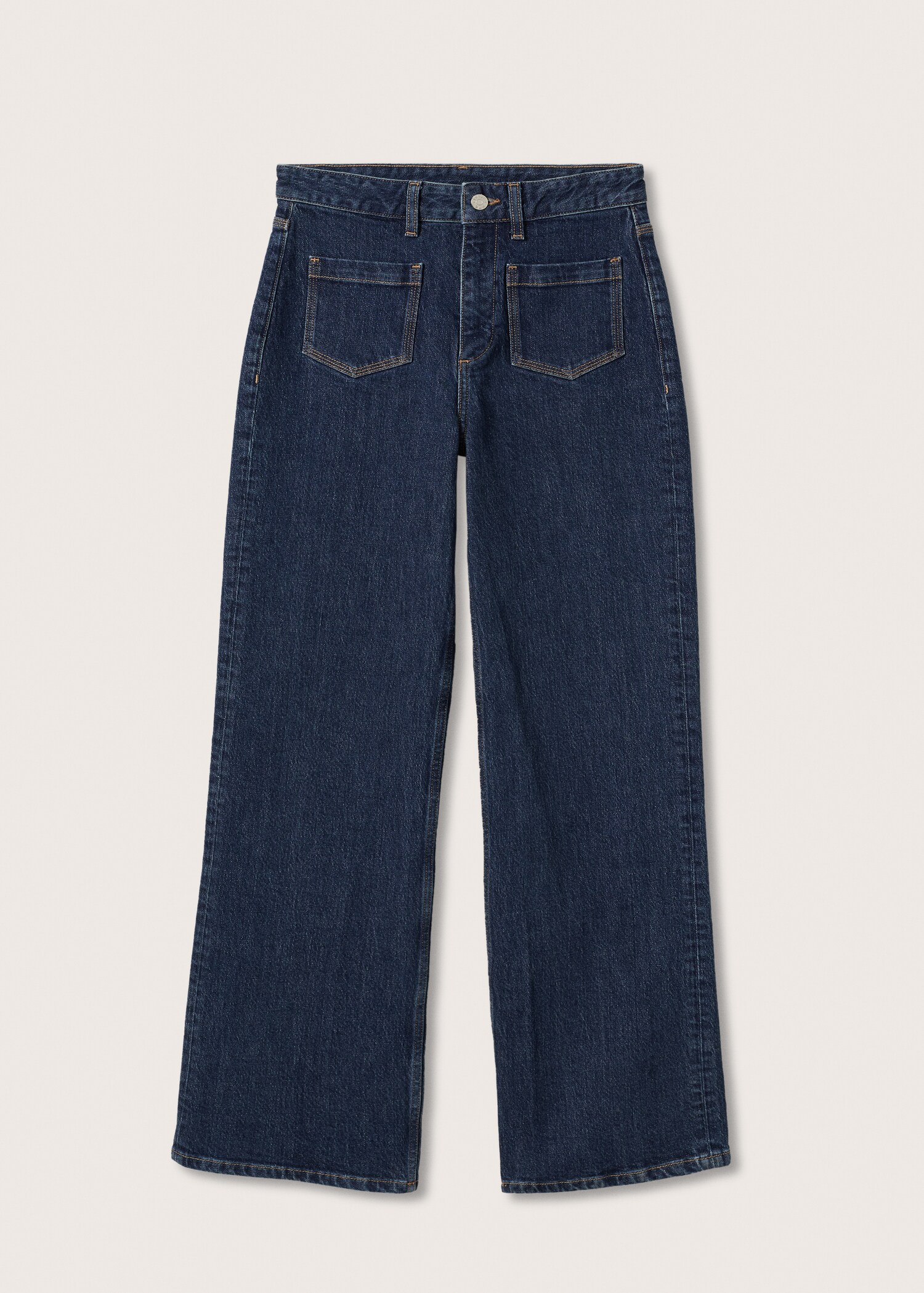 Jeans Wideleg bolsillos - Artículo sin modelo