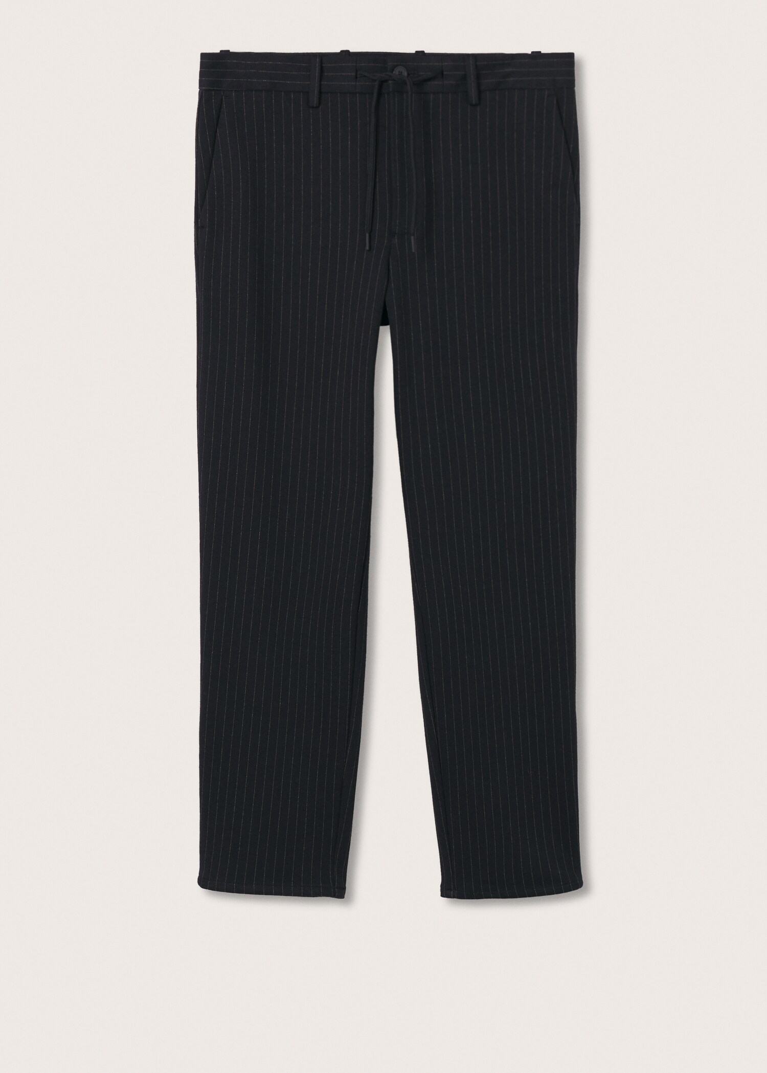 Kalhoty tapered fit s proužky - Zboží bez modelu