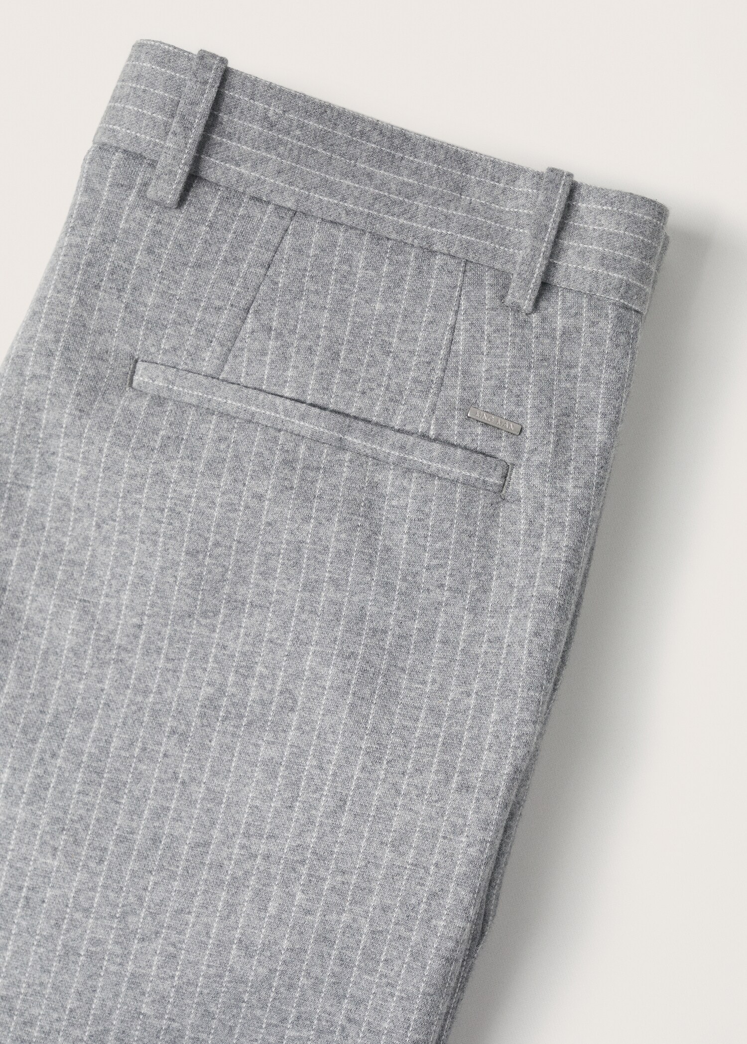 Kalhoty tapered fit s proužky - Detail zboží 8