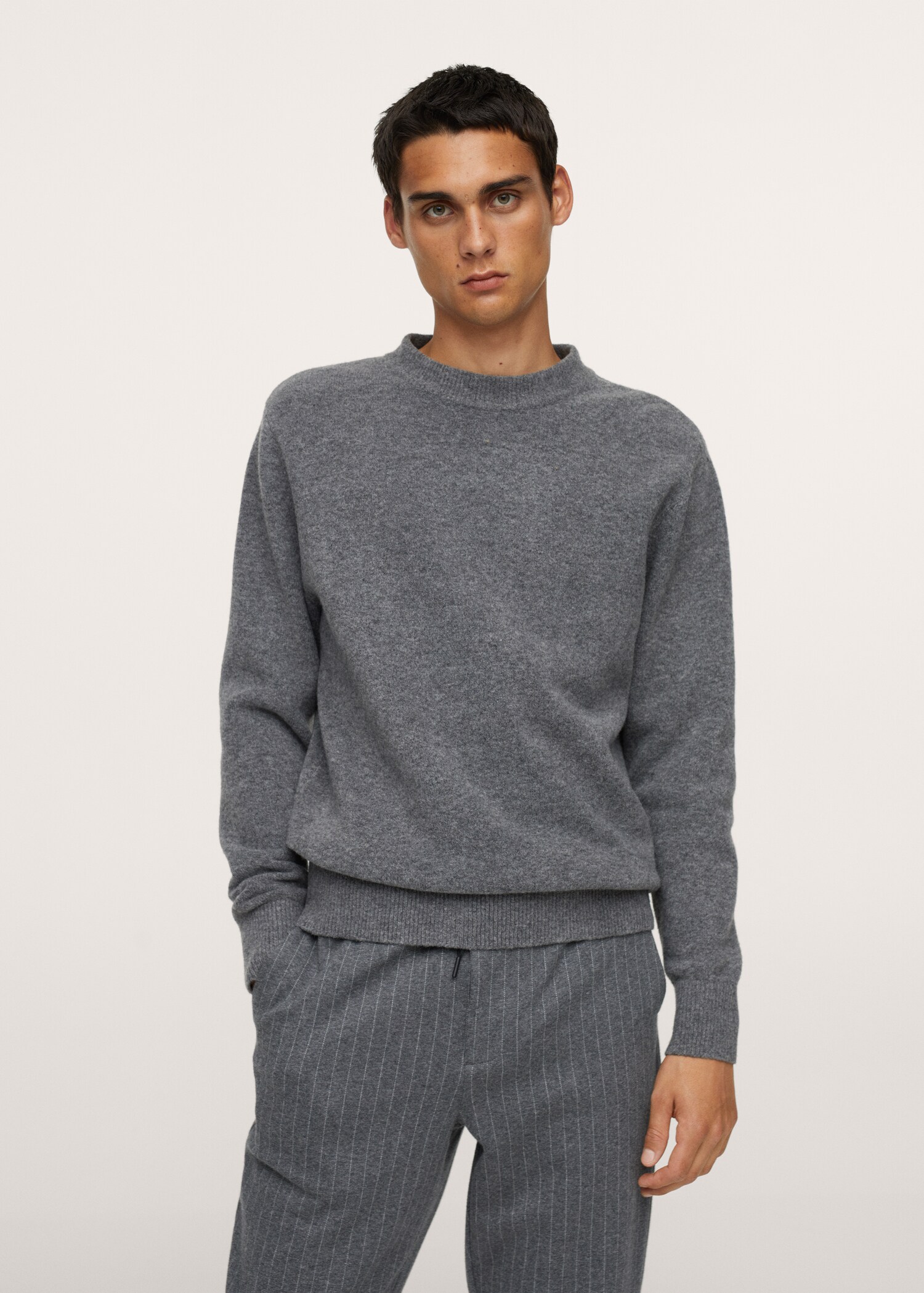 Kalhoty tapered fit s proužky - Detail zboží 4