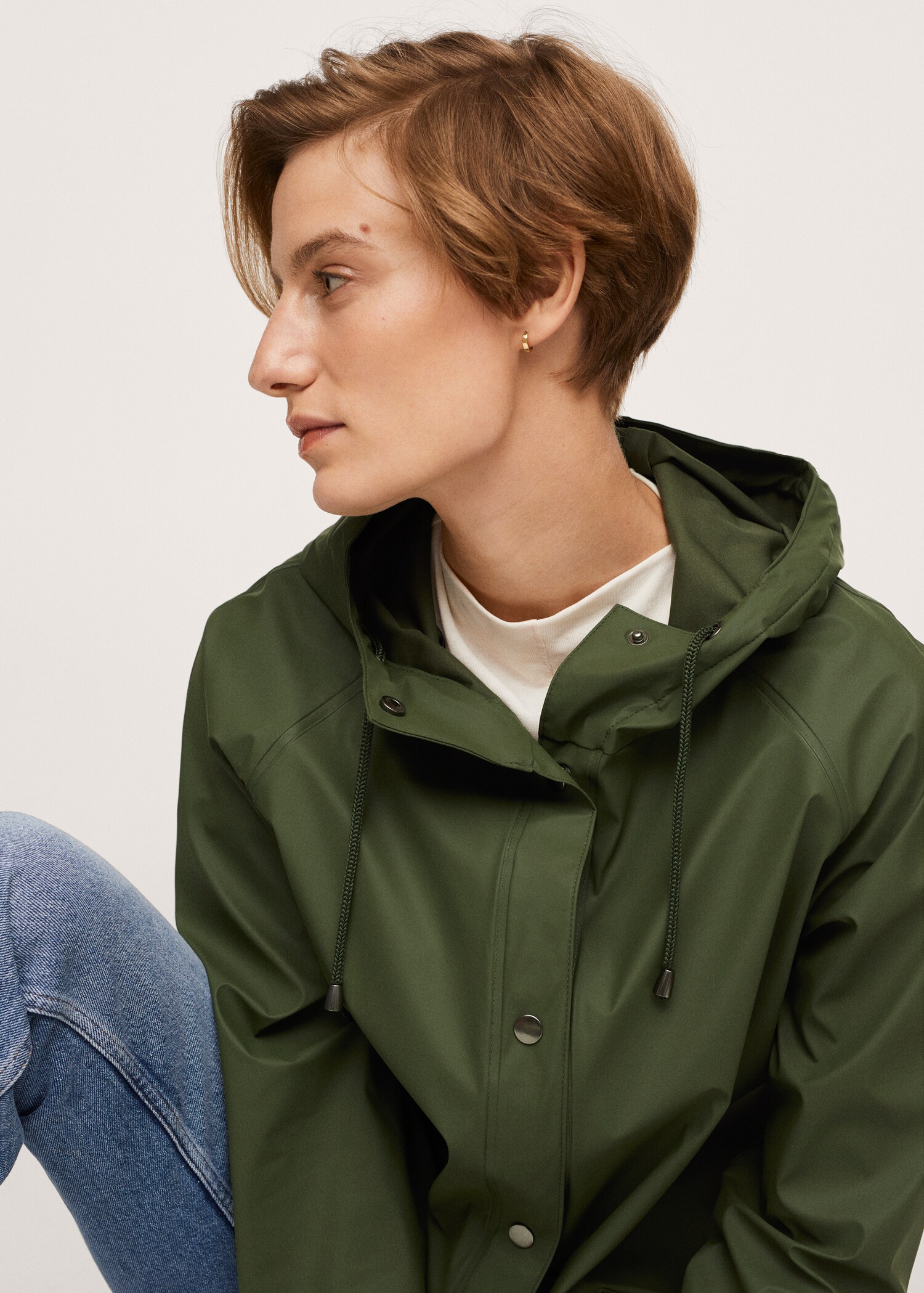 Nepromokavá parka s kapucí - Detail zboží 2