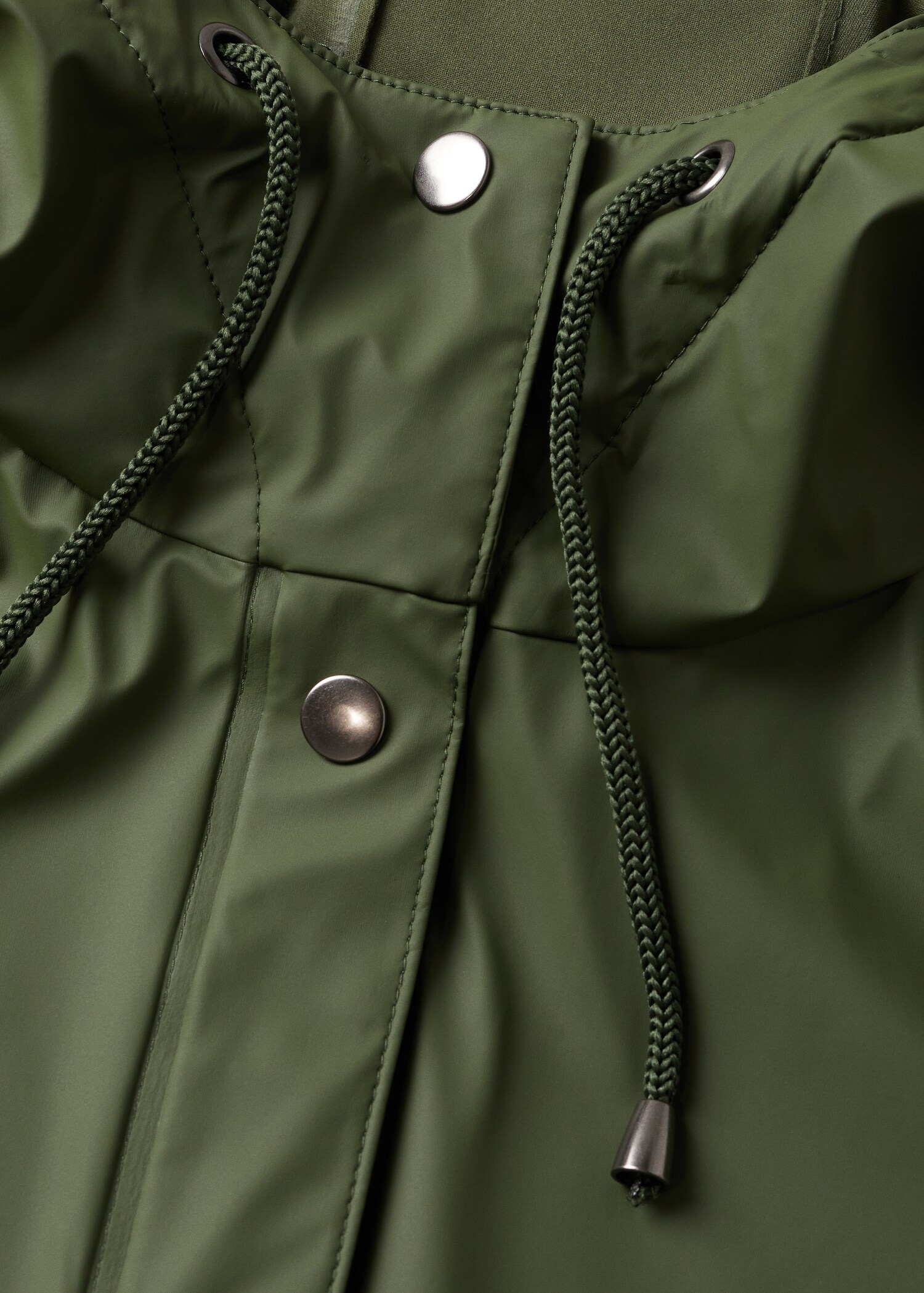 Nepromokavá parka s kapucí - Detail zboží 8
