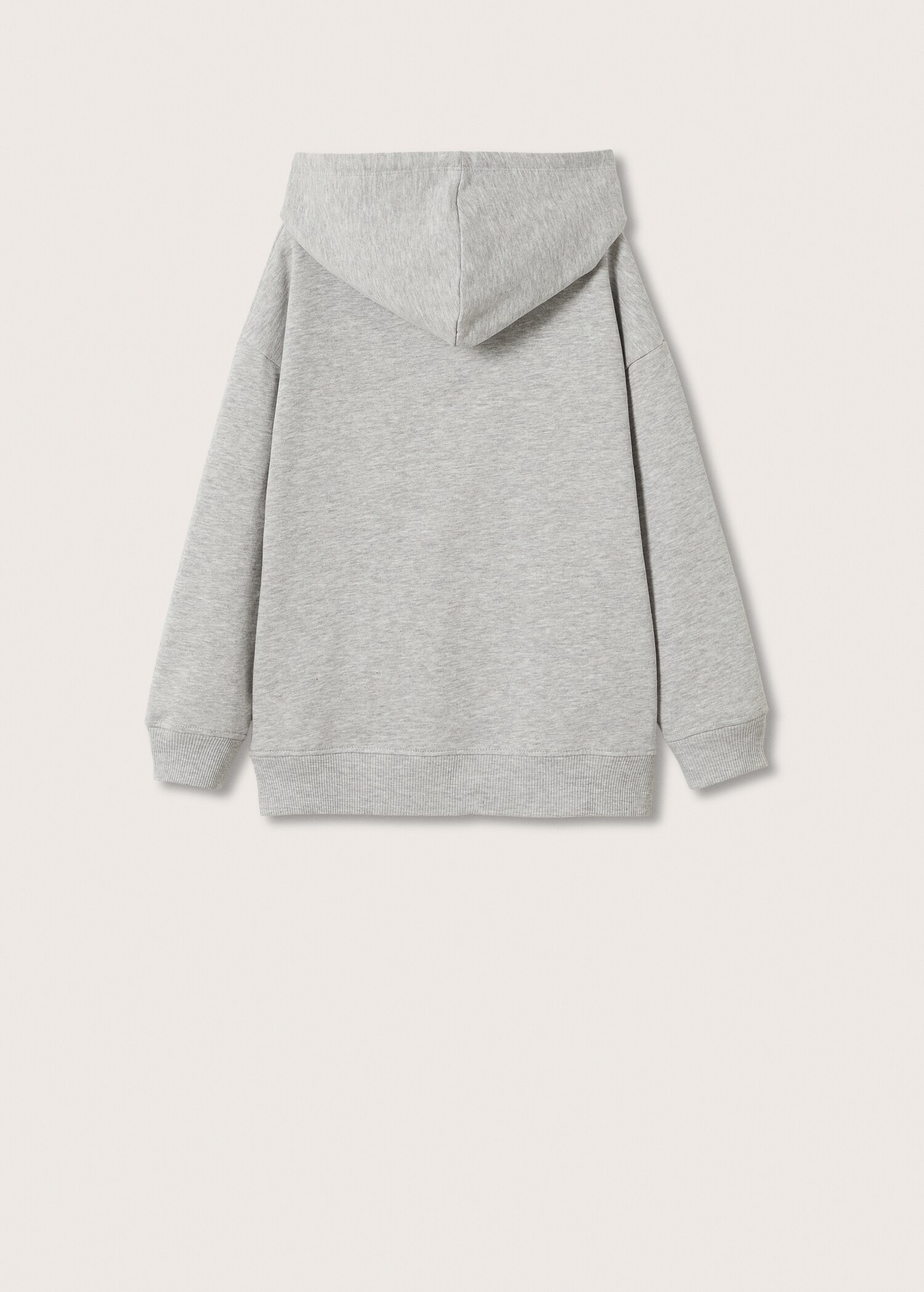 Sudadera algodón mensaje - Reverso del artículo
