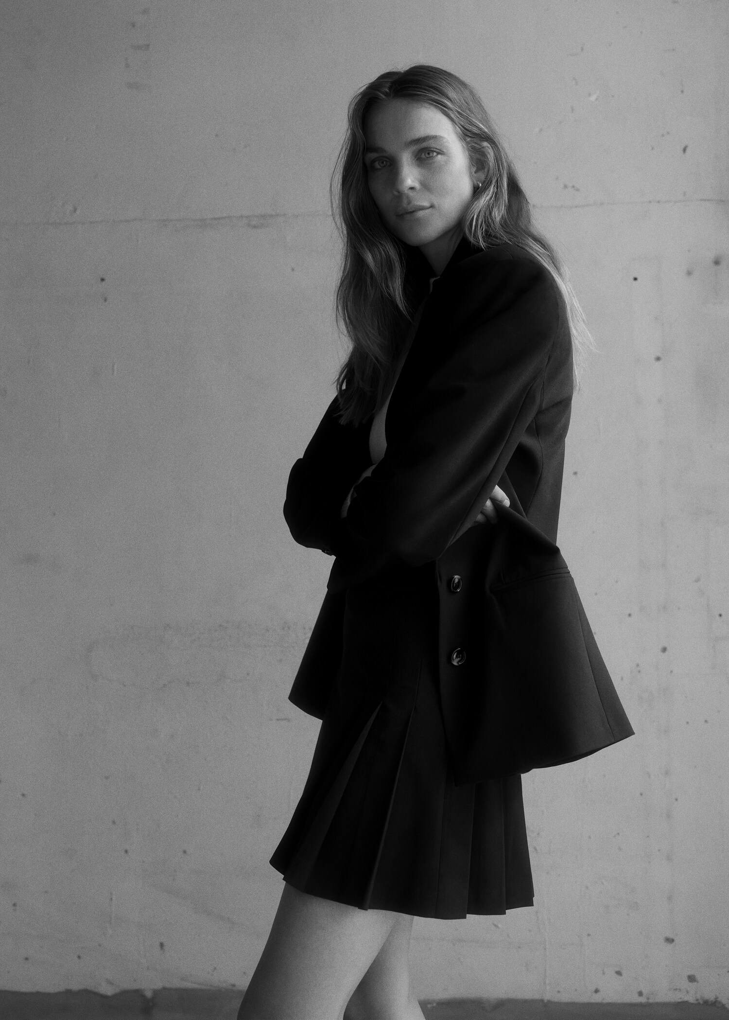 Oversized woollen suit jacket - Details of the article 5