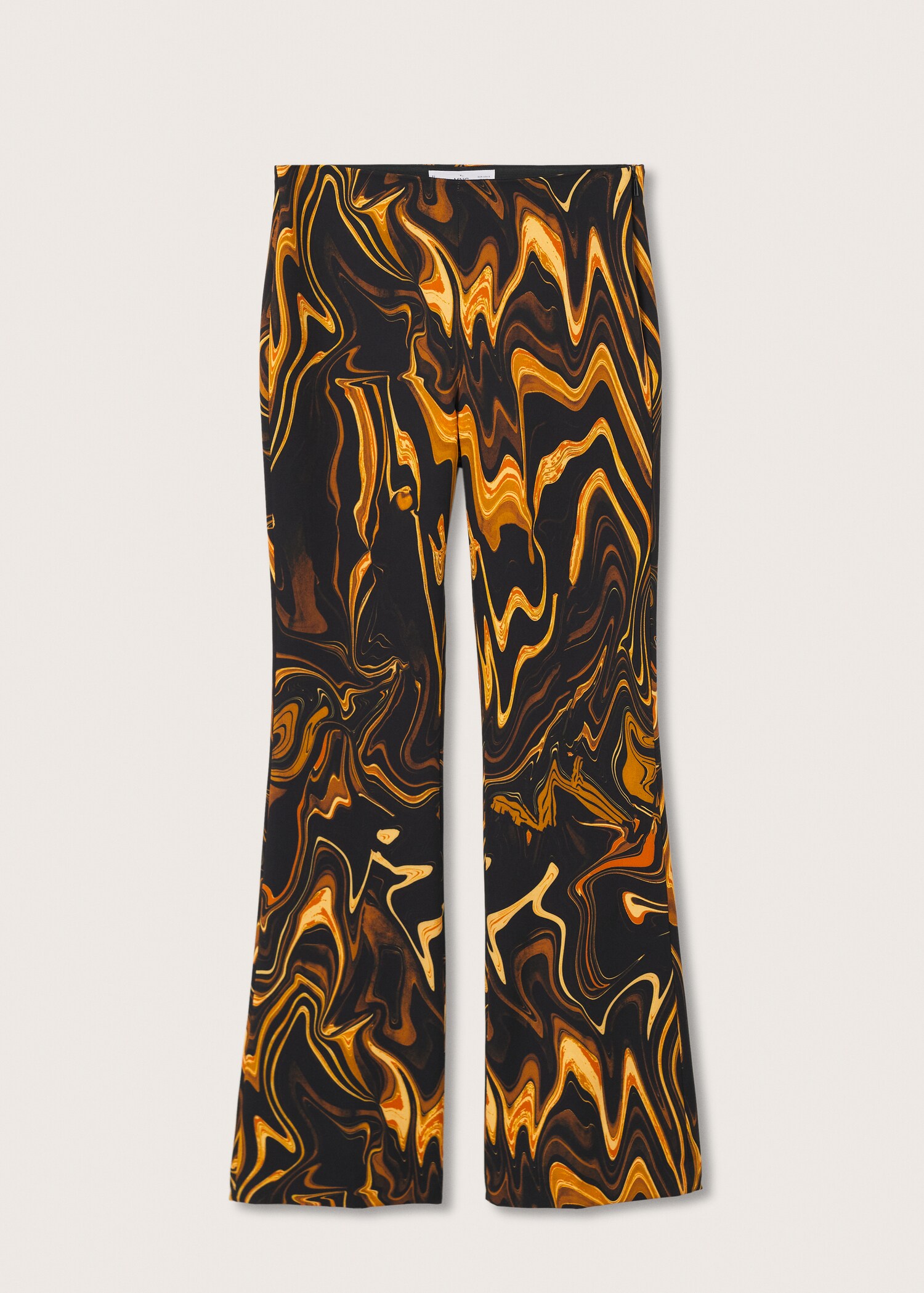 Marble-print trousers - Article without model