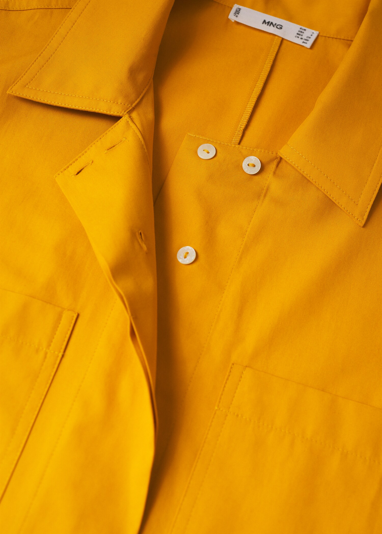 Bavlněná košile oversize - Detail zboží 8