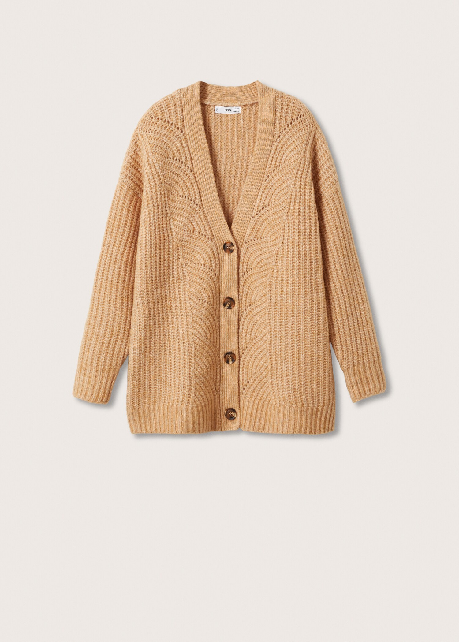 Cardigan punto oversize - Artículo sin modelo
