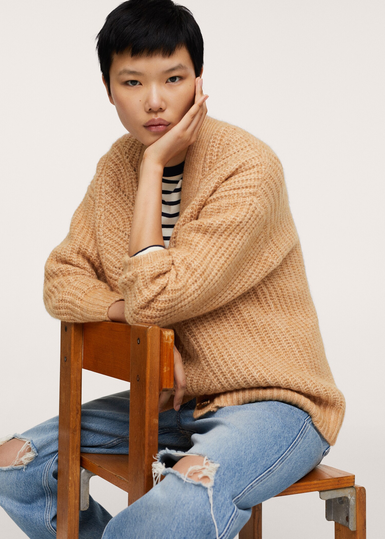 Cardigan punto oversize - Detalle del artículo 3