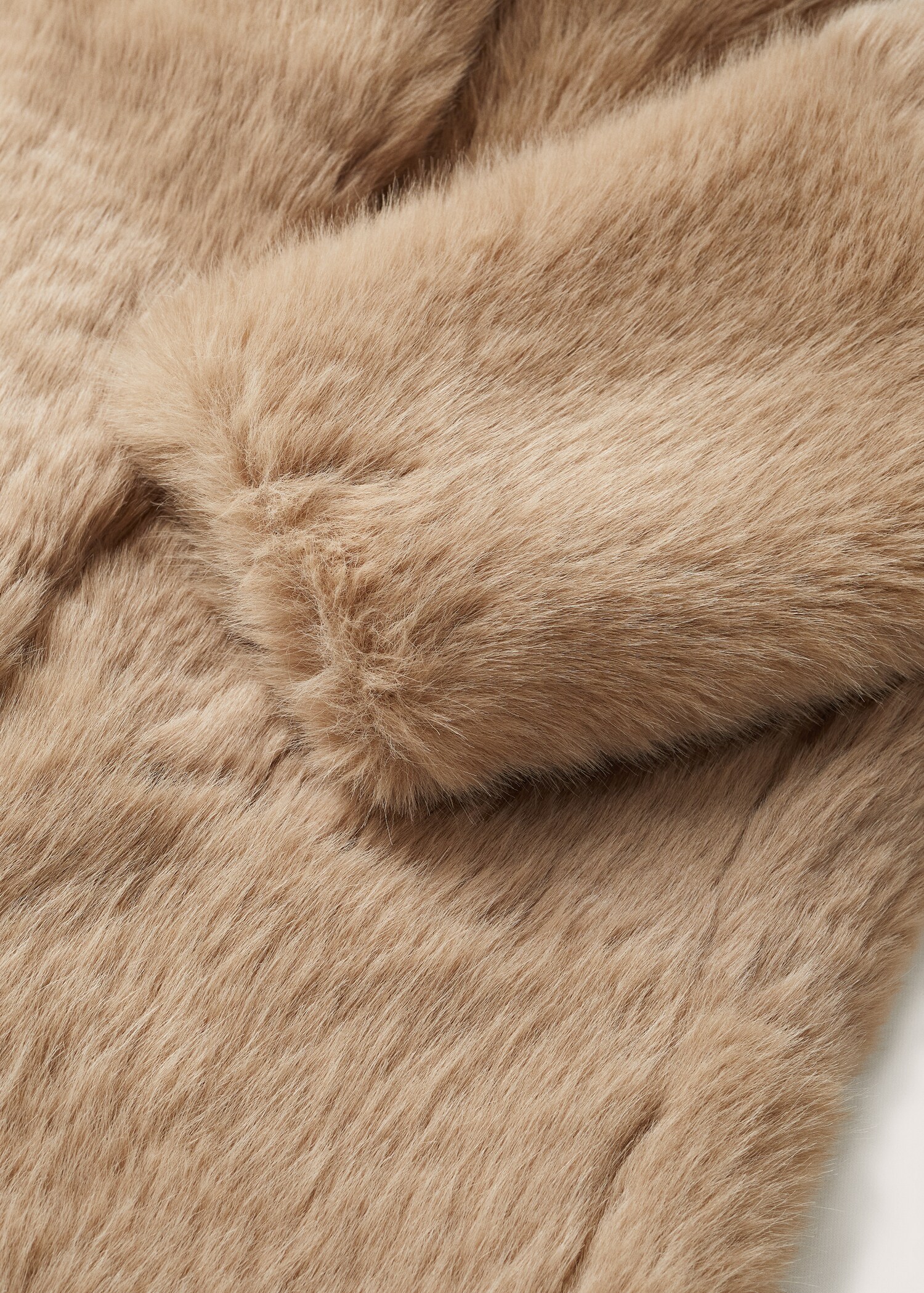 Kožešinový kabát oversize - Detail zboží 8