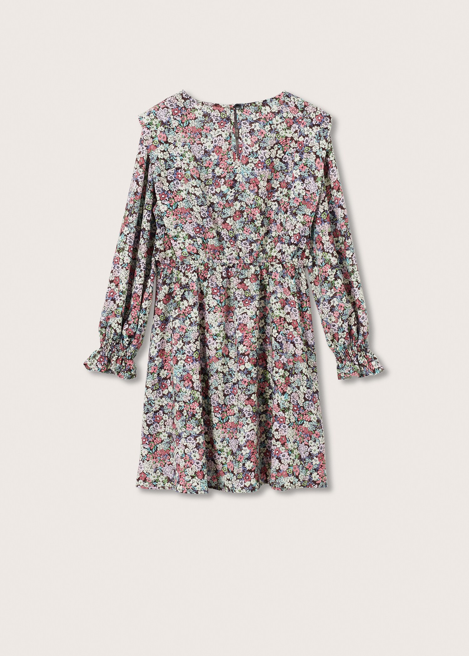 Vestido estampado floral - Reverso del artículo