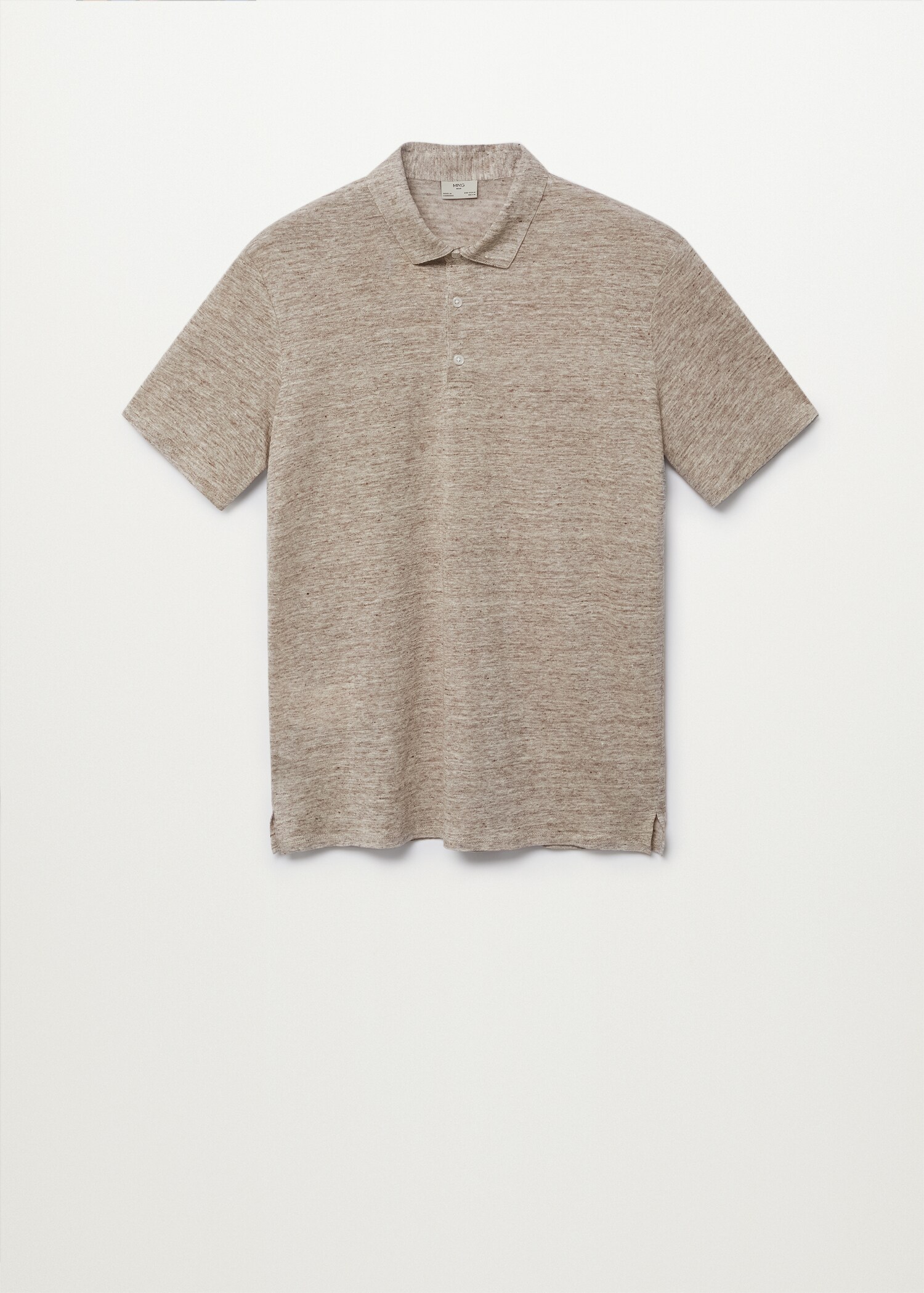 Polo slim fit 100% lino - Artículo sin modelo