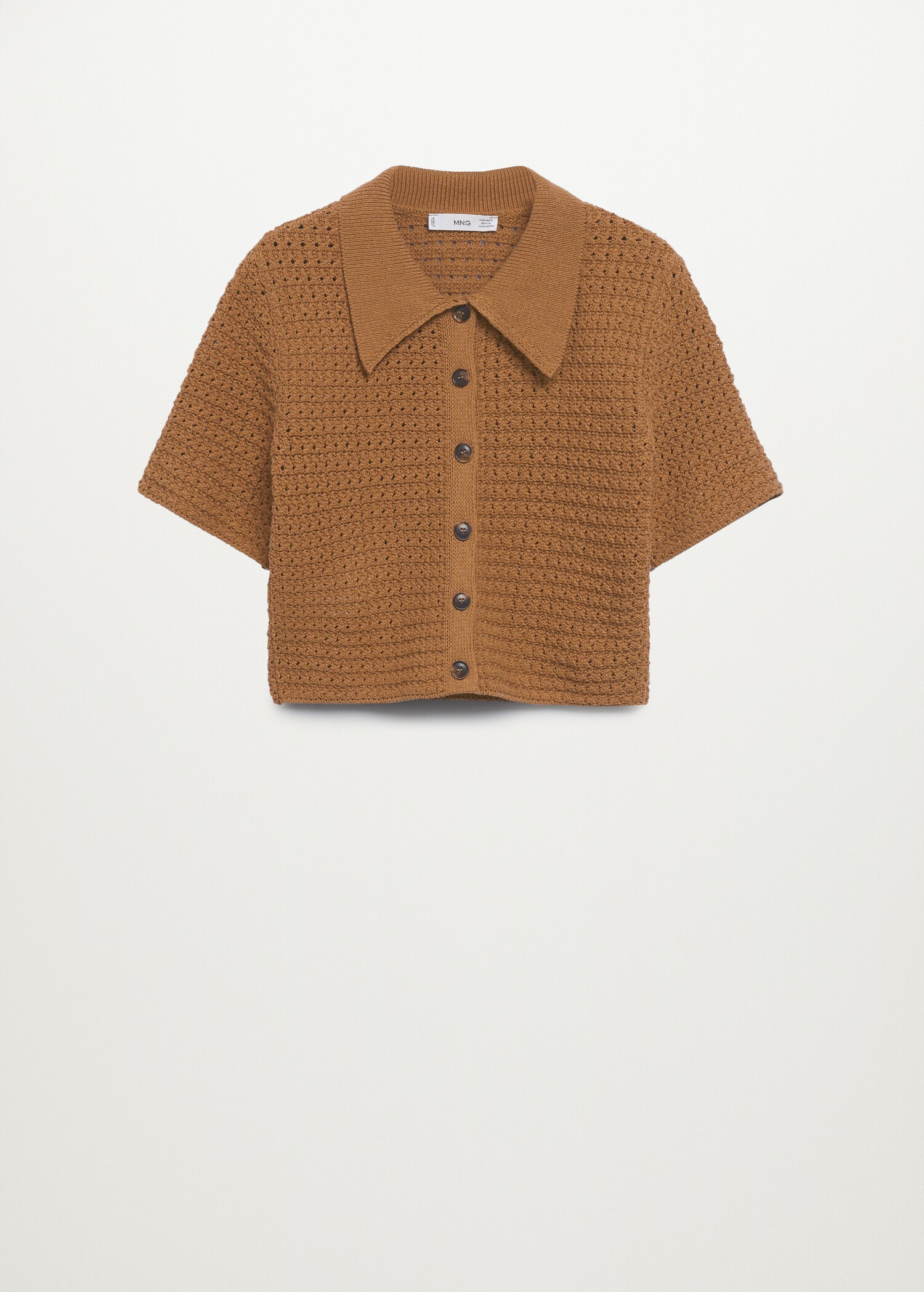 Openwork knit top - Article without model