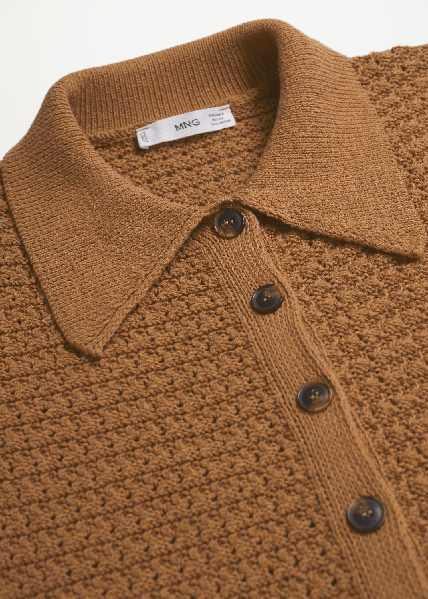 Openwork knit top - Details of the article 8