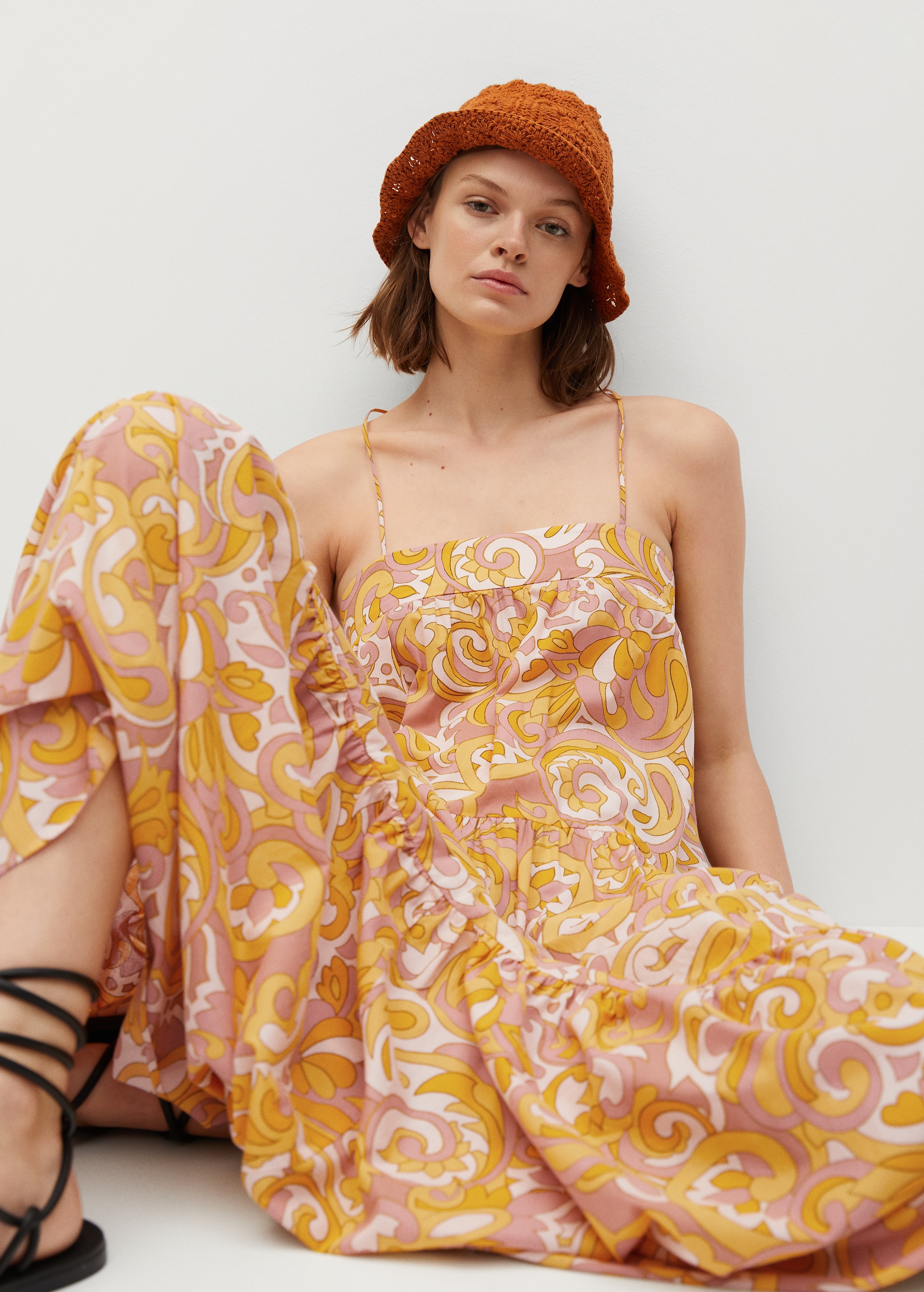 Maxi ruffles dress - Details of the article 3