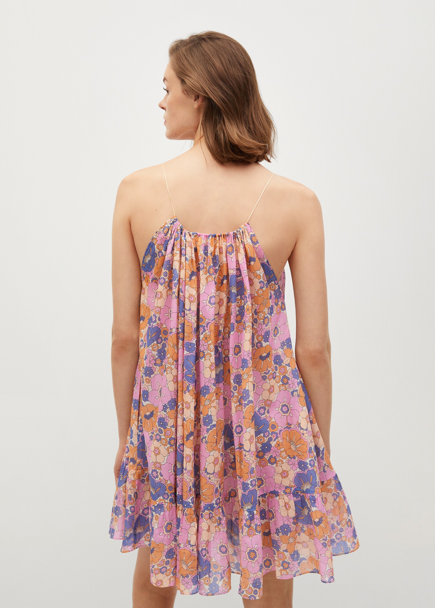 Robe coton volantée - Verso de l’article