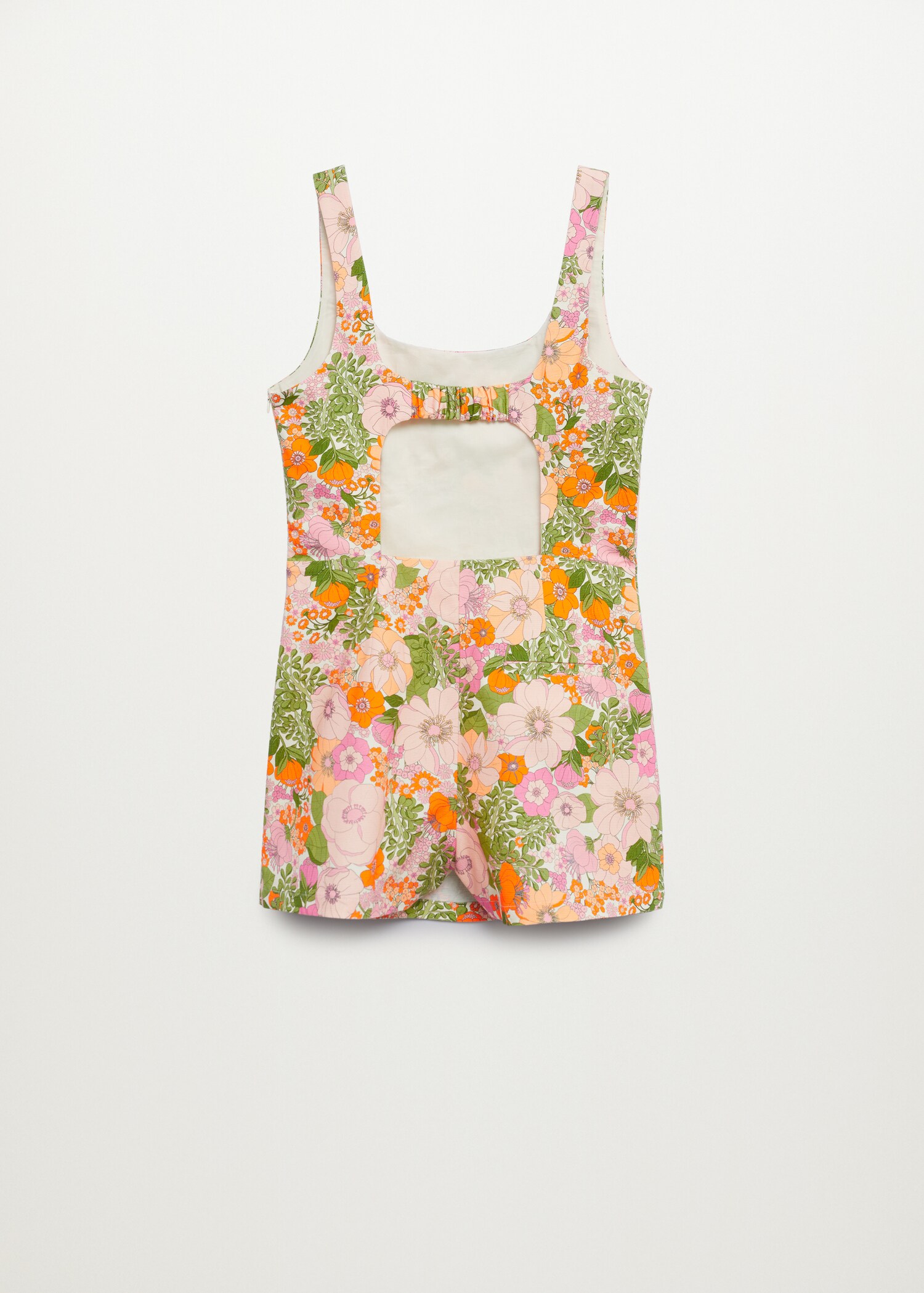 Floral print jumpsuit - Details of the article 7