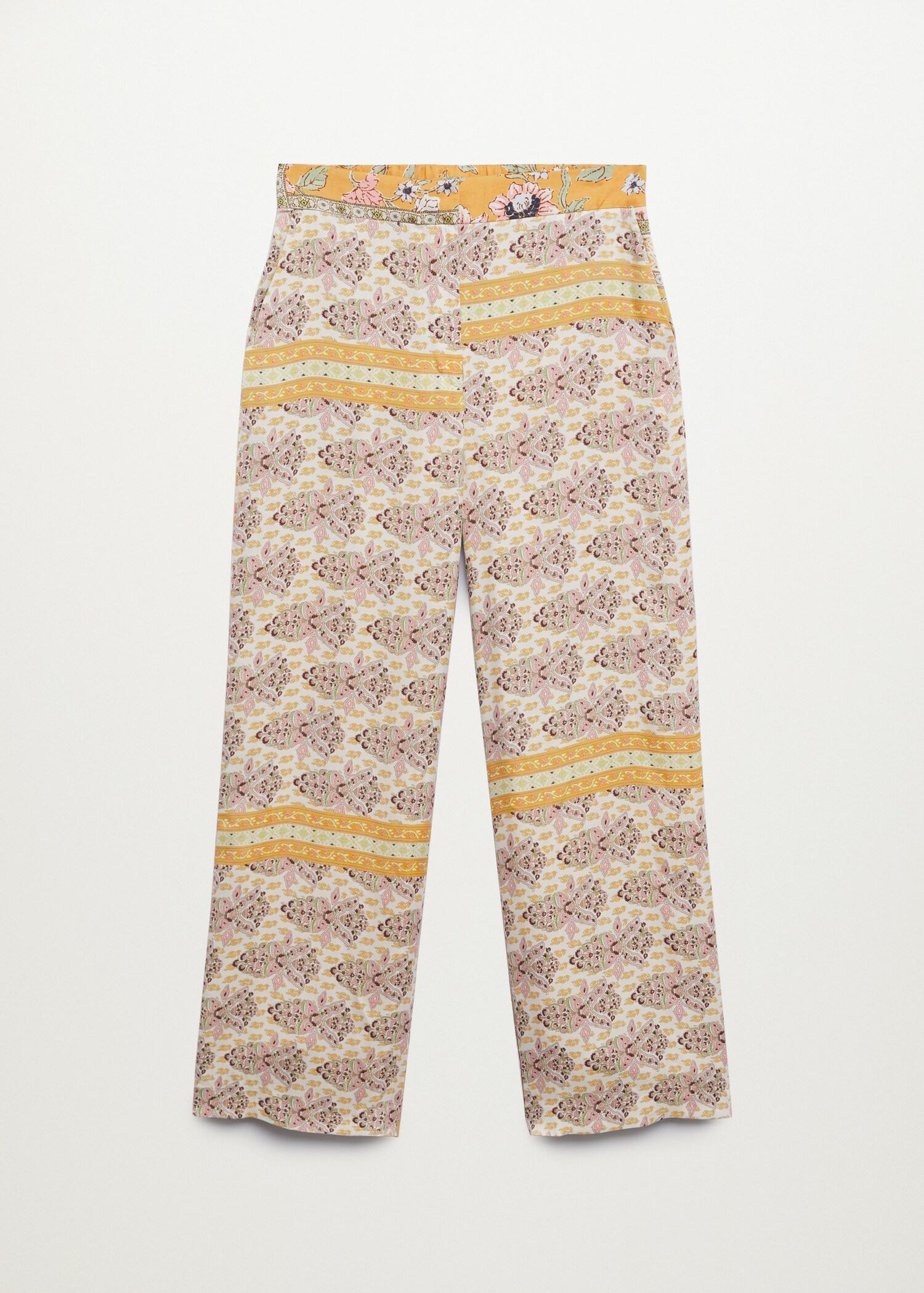 Pantalón estampado combinado - Artículo sin modelo