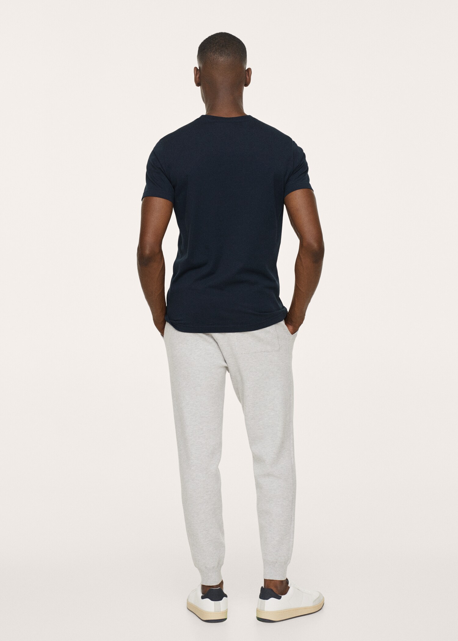 Camiseta básica algodón sostenible - Reverso del artículo
