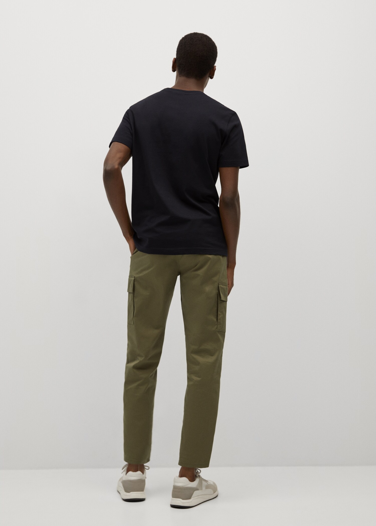 Camiseta básica algodón sostenible - Reverso del artículo