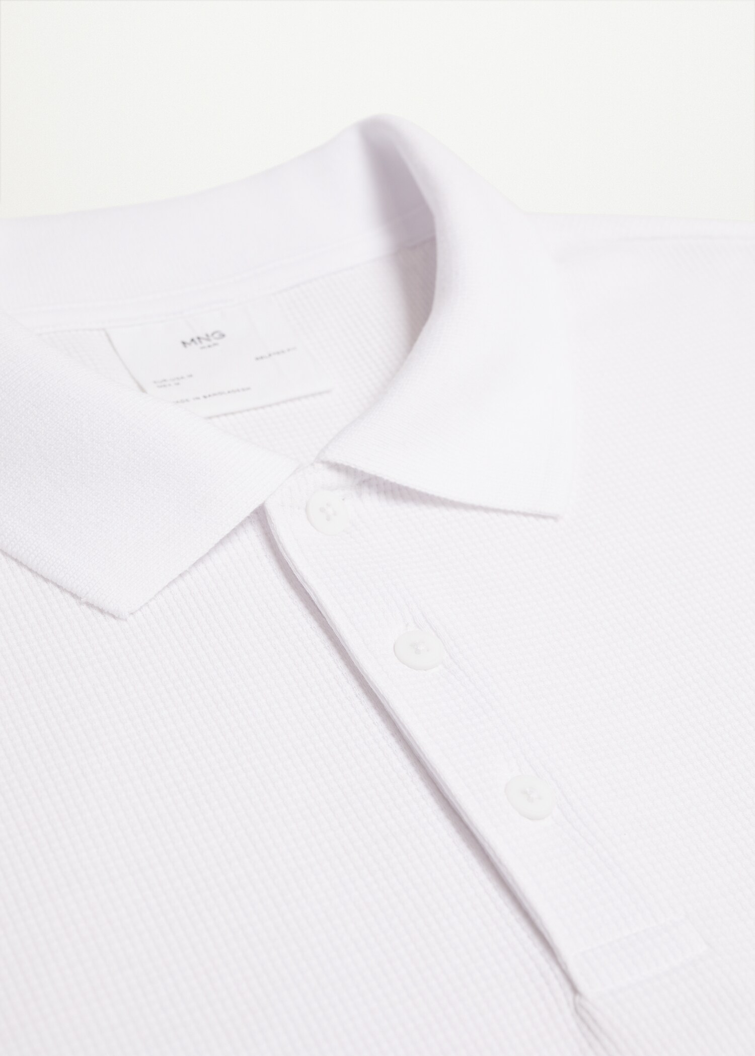 Polokošile relax fit z bavlněného úpletu - Detail zboží 8