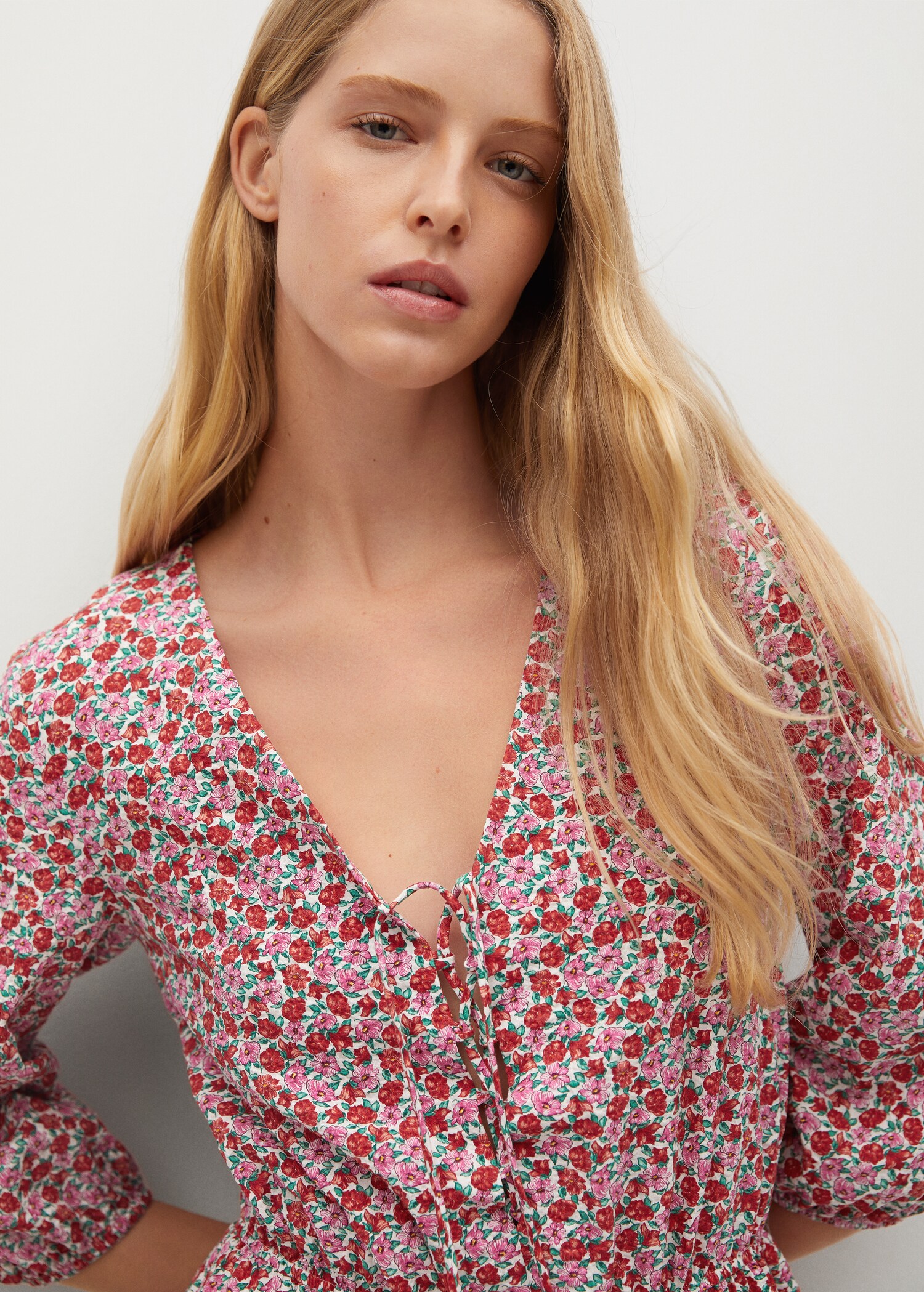 Cotton print jumpsuit - Details of the article 2