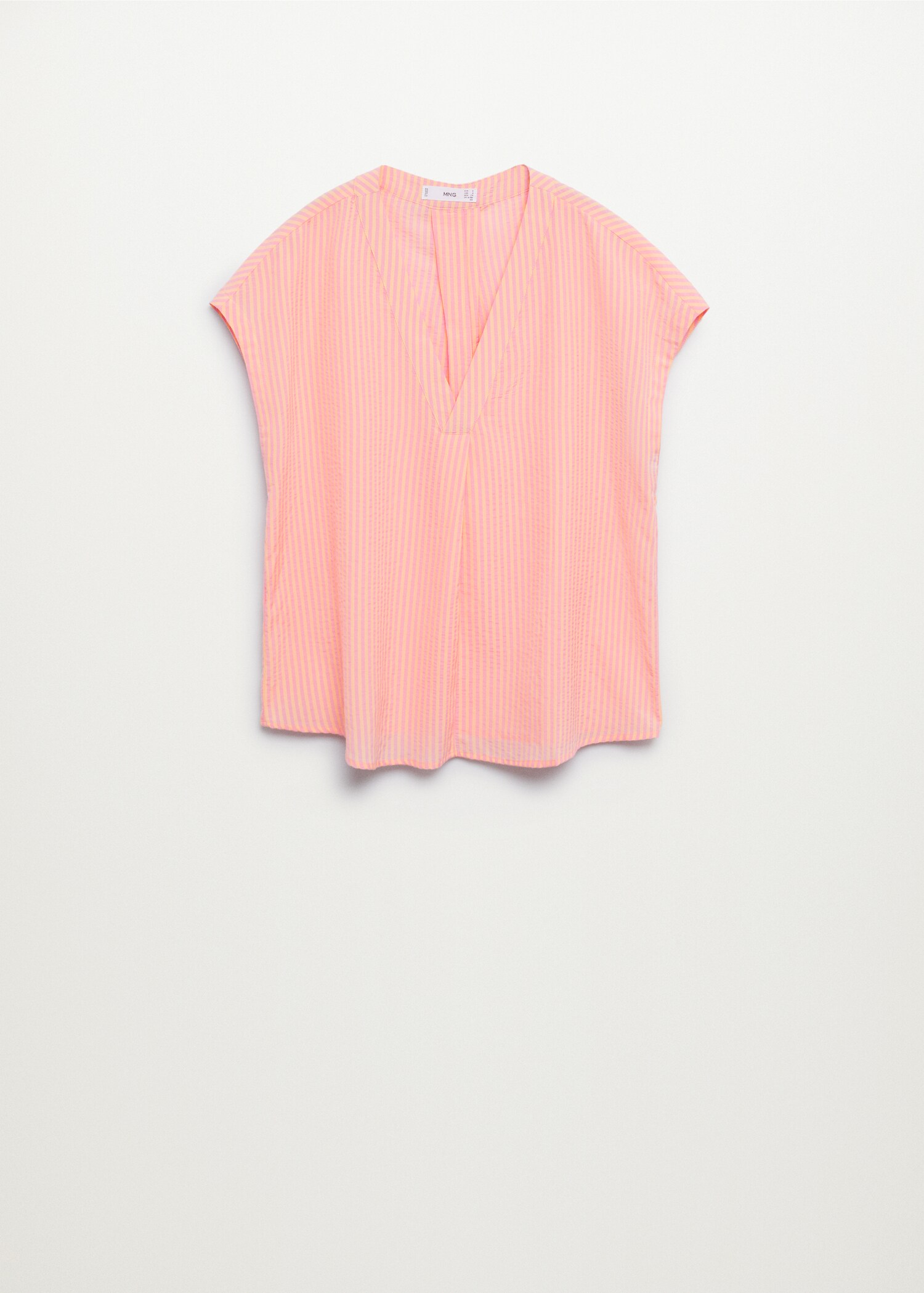 Blusa oversize estampada - Artículo sin modelo