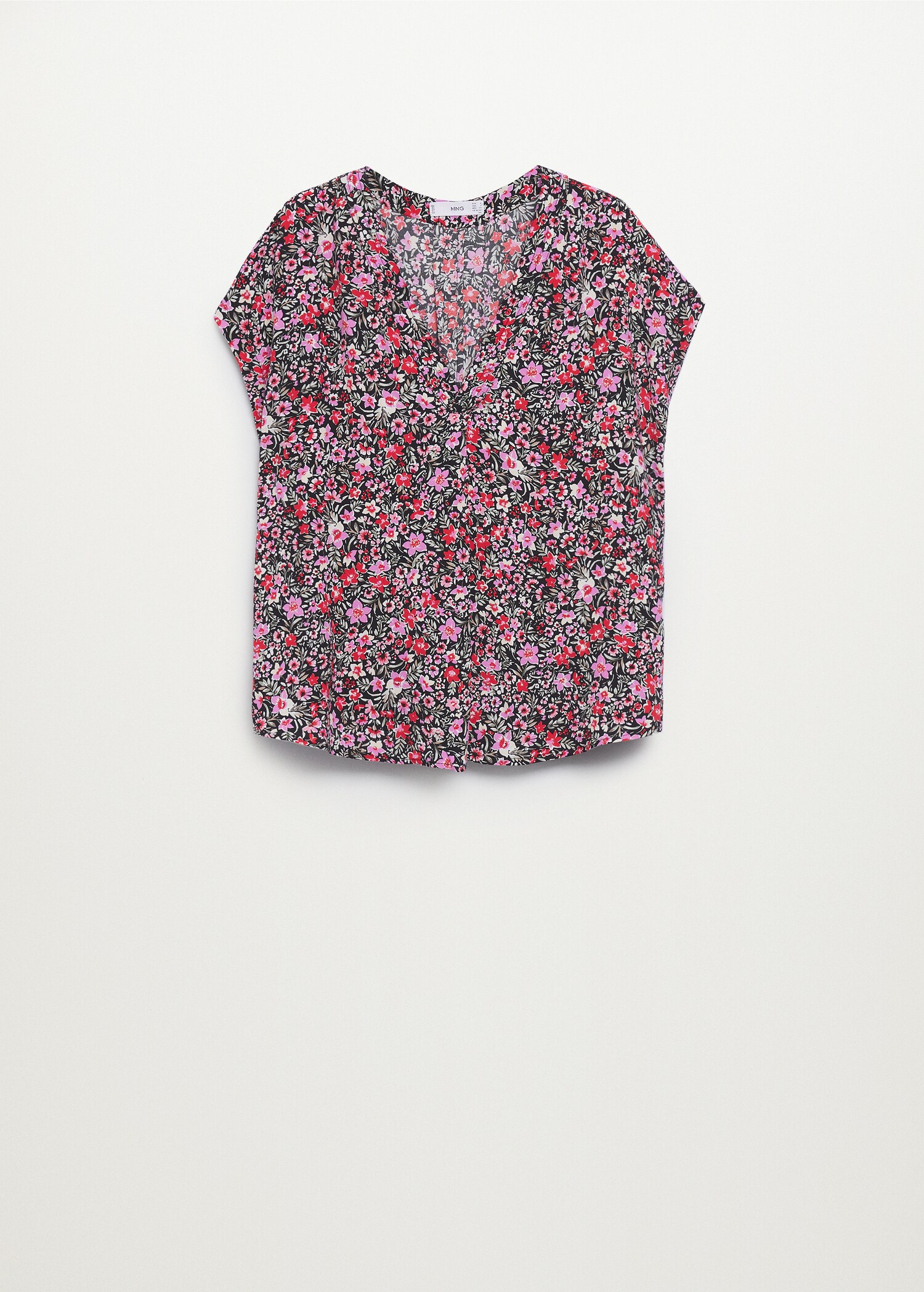Blusa oversize estampada - Artículo sin modelo