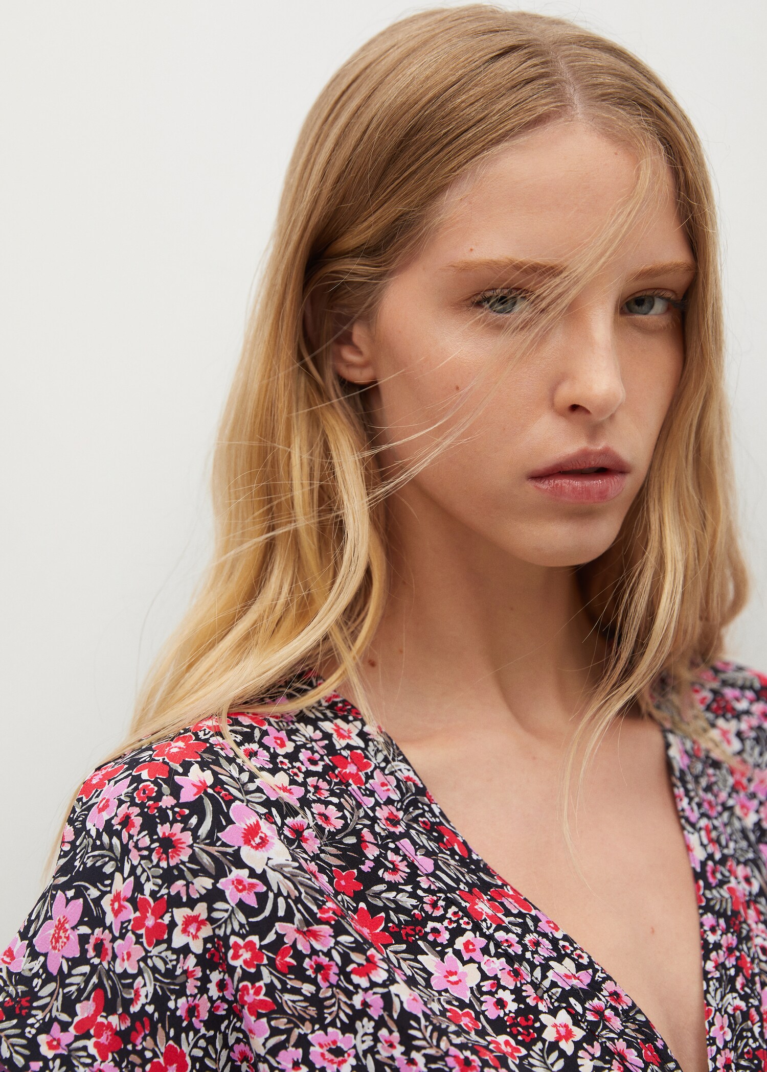 Blusa oversize estampada - Detalle del artículo 1