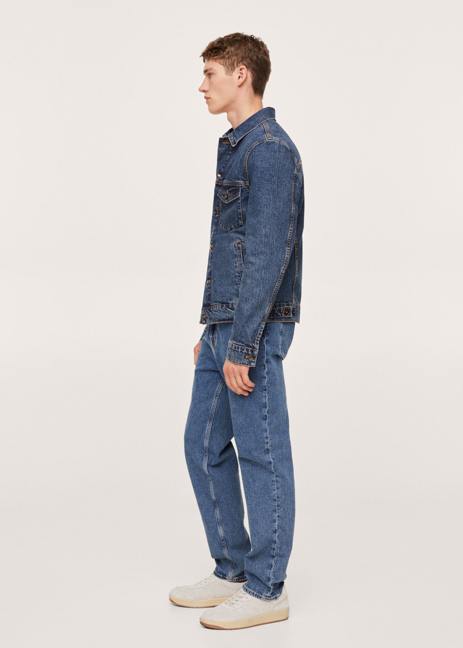 Cazadora denim lavado oscuro - Detalle del artículo 2