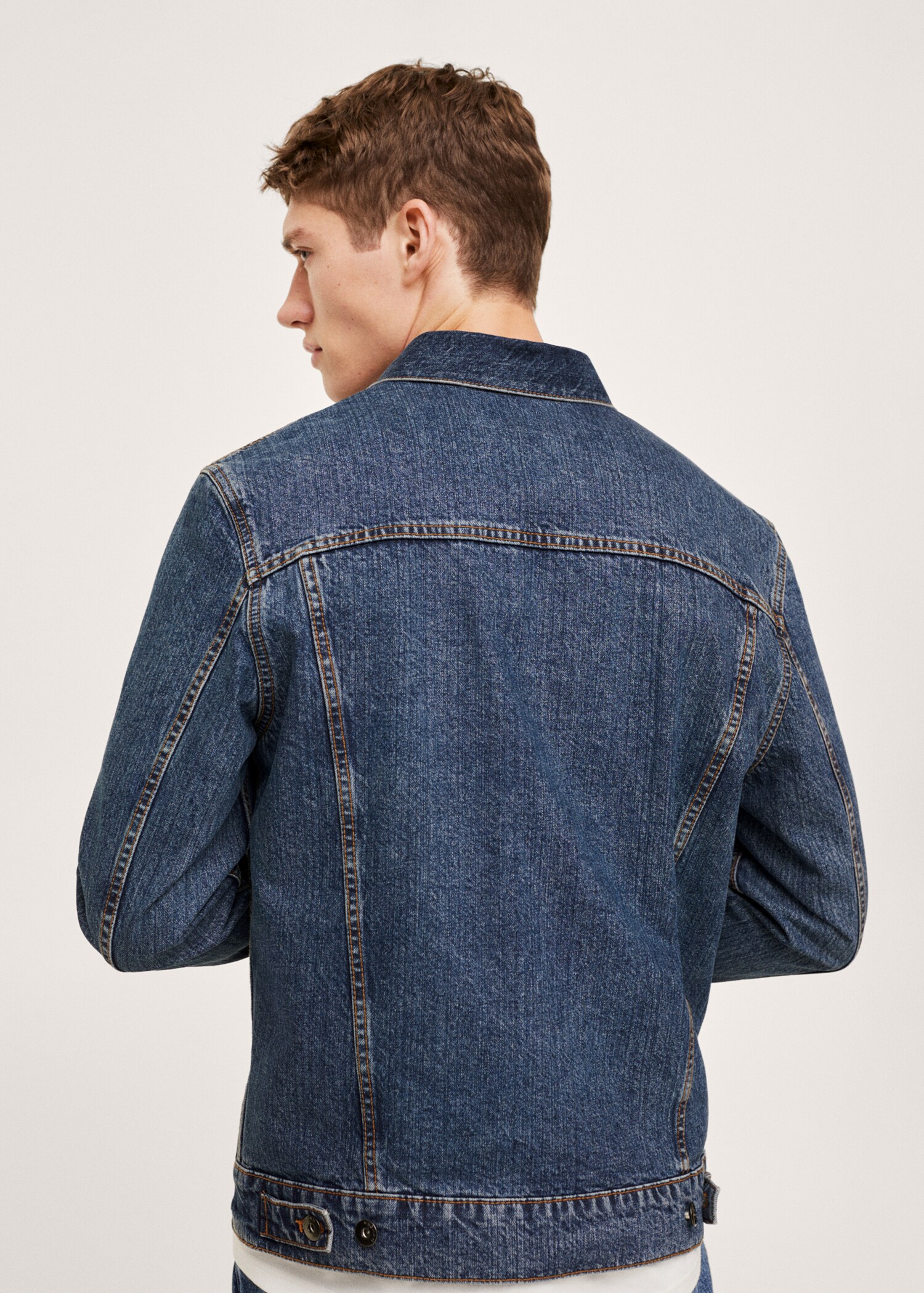 Cazadora denim lavado oscuro - Detalle del artículo 3