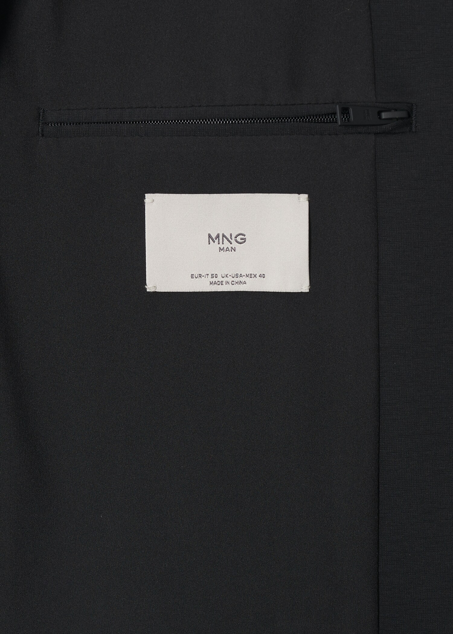 Bavlněné sako slim fit - Detail zboží 8