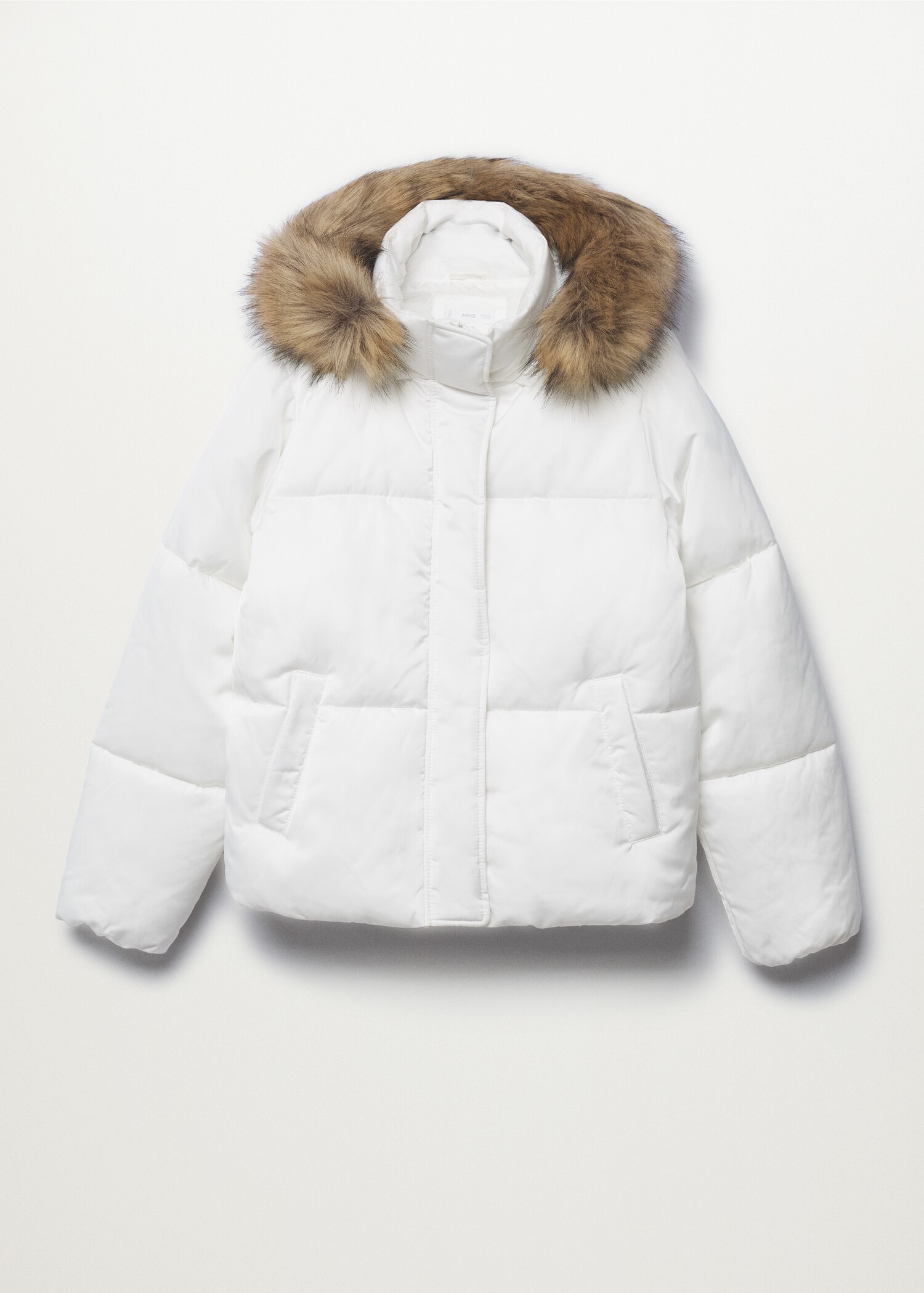 Anorak capucha pelo desmontable - Artículo sin modelo
