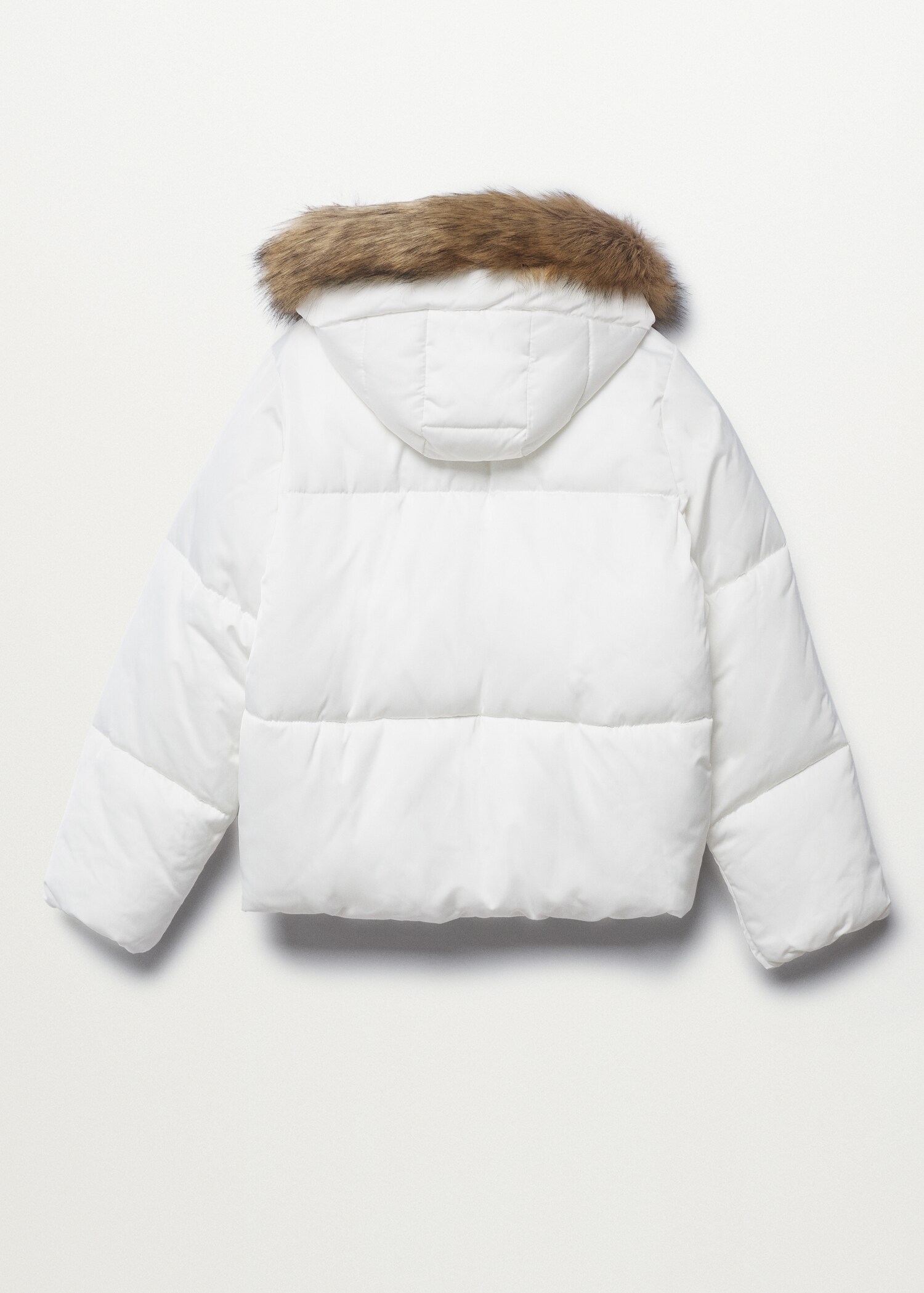 Anorak capucha pelo desmontable - Reverso del artículo