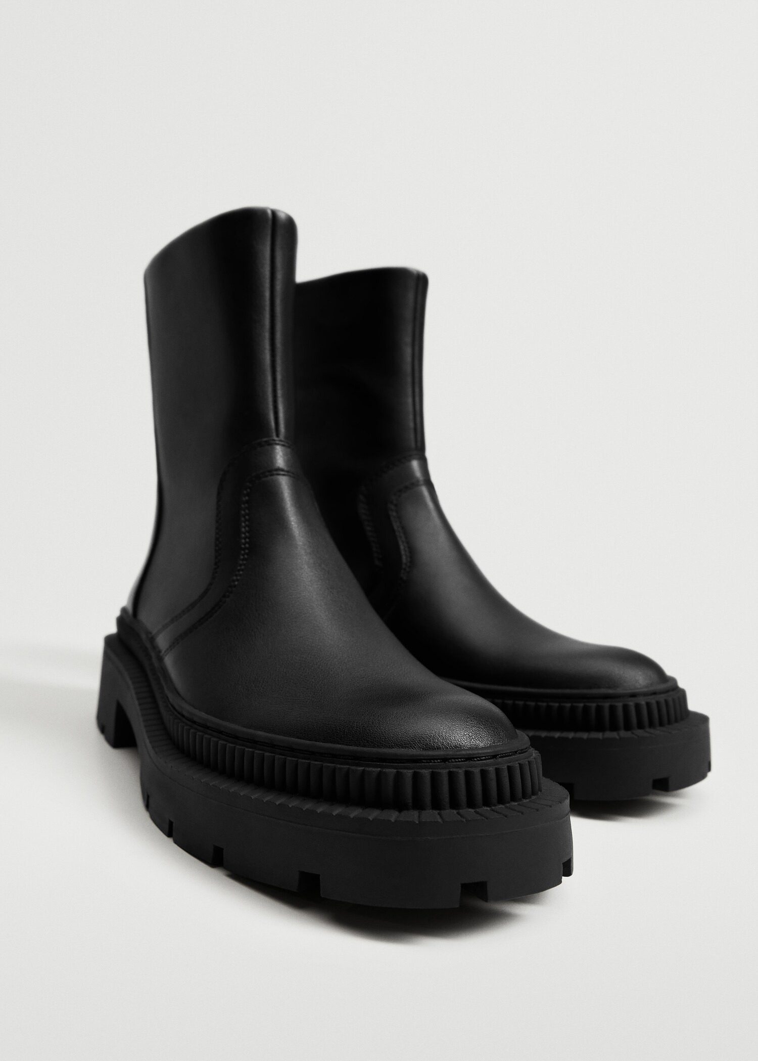 Bottines semelle track - Plan moyen