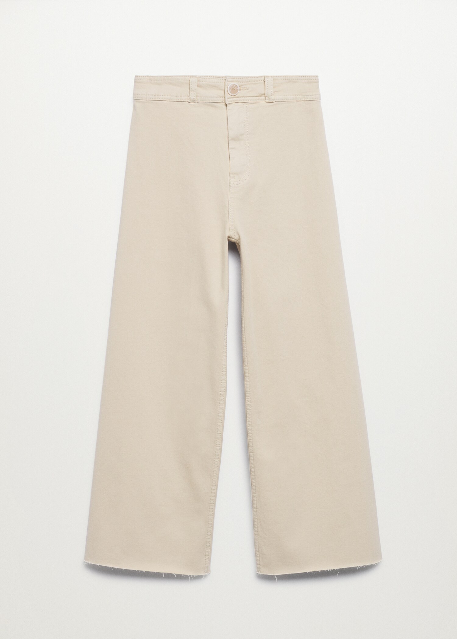 Cropped wide-leg jeans - Article without model