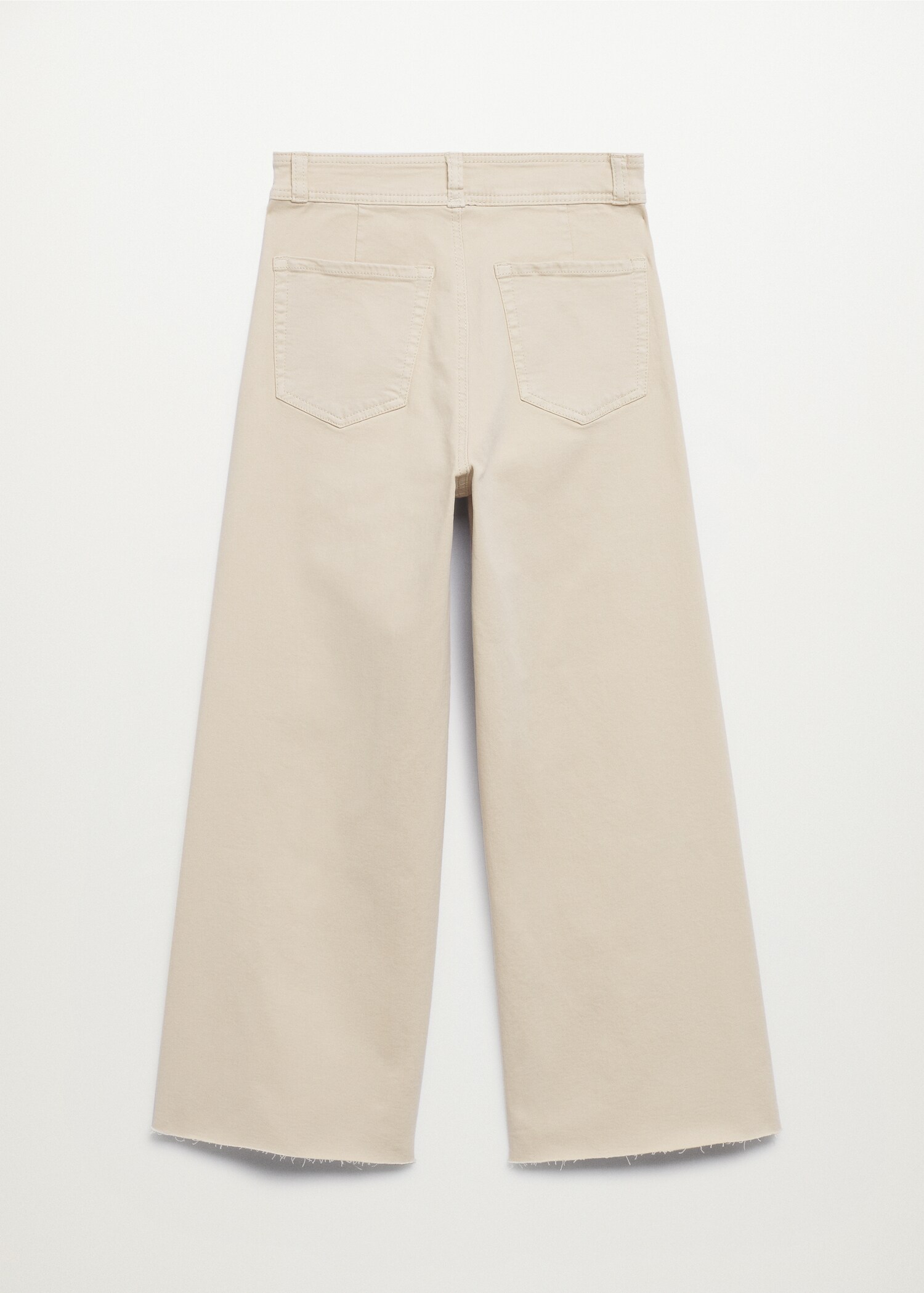 Cropped wide-leg jeans - Reverse of the article