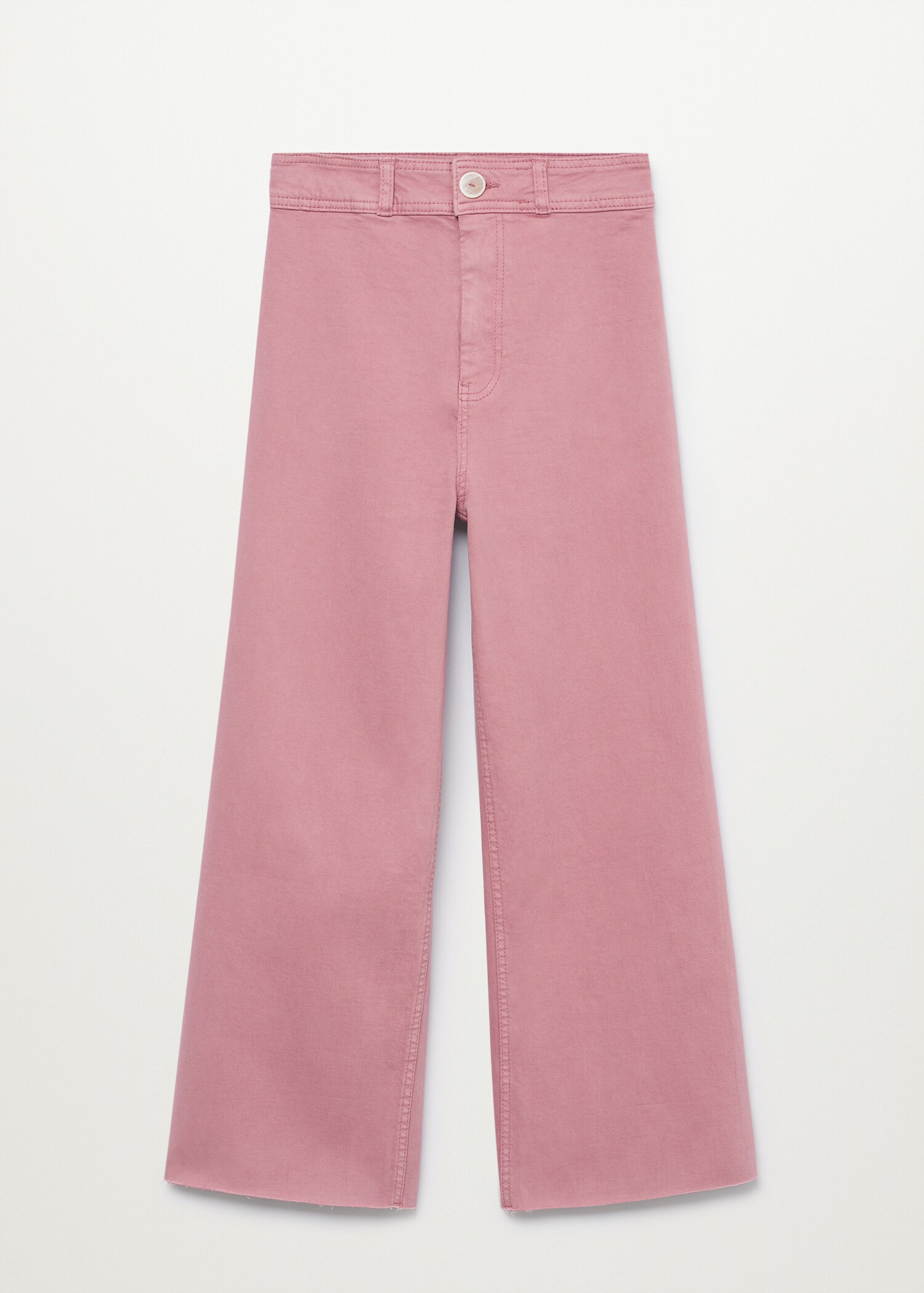 Cropped wide-leg jeans - Article without model