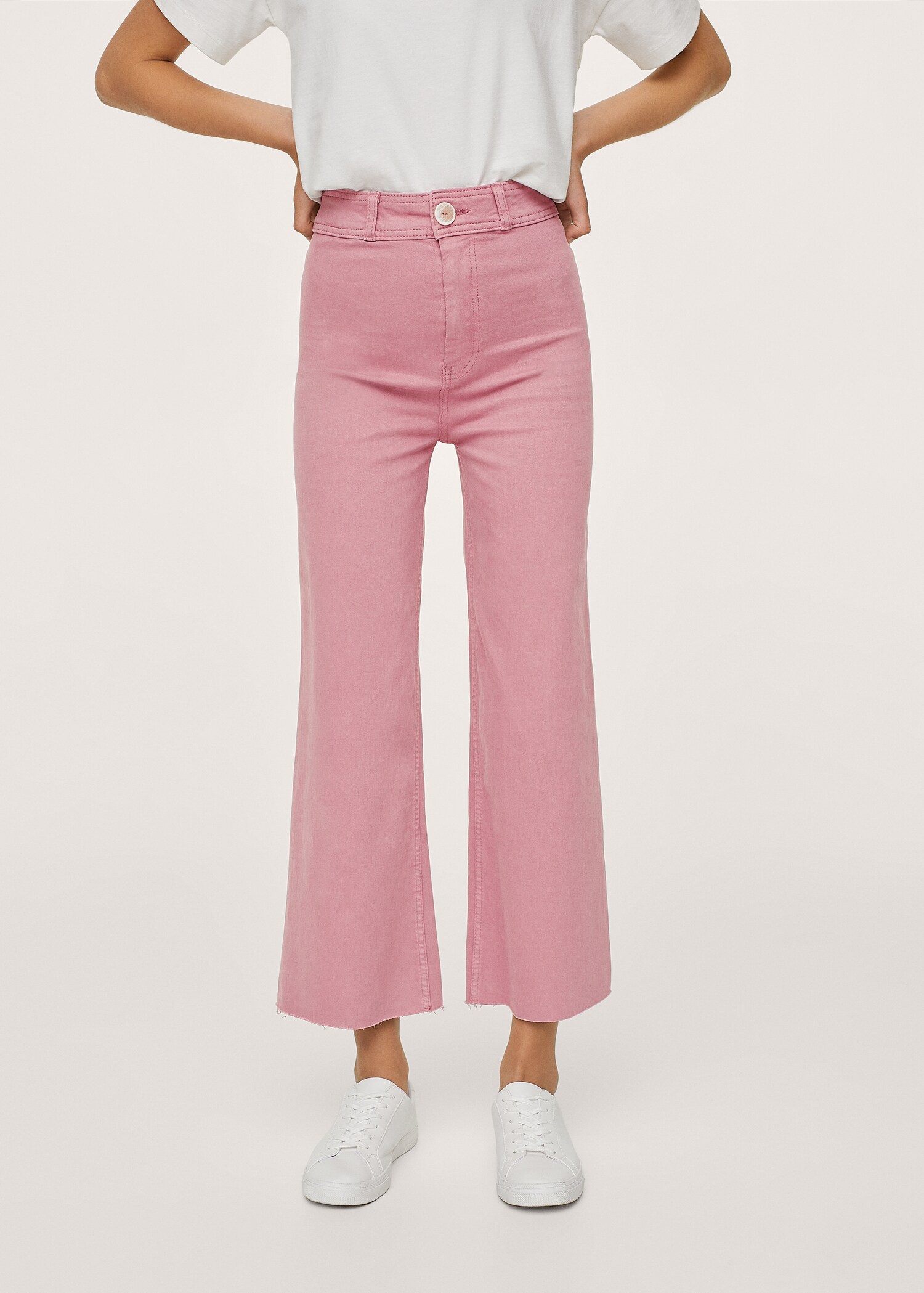 Cropped wide-leg jeans - Details of the article 2